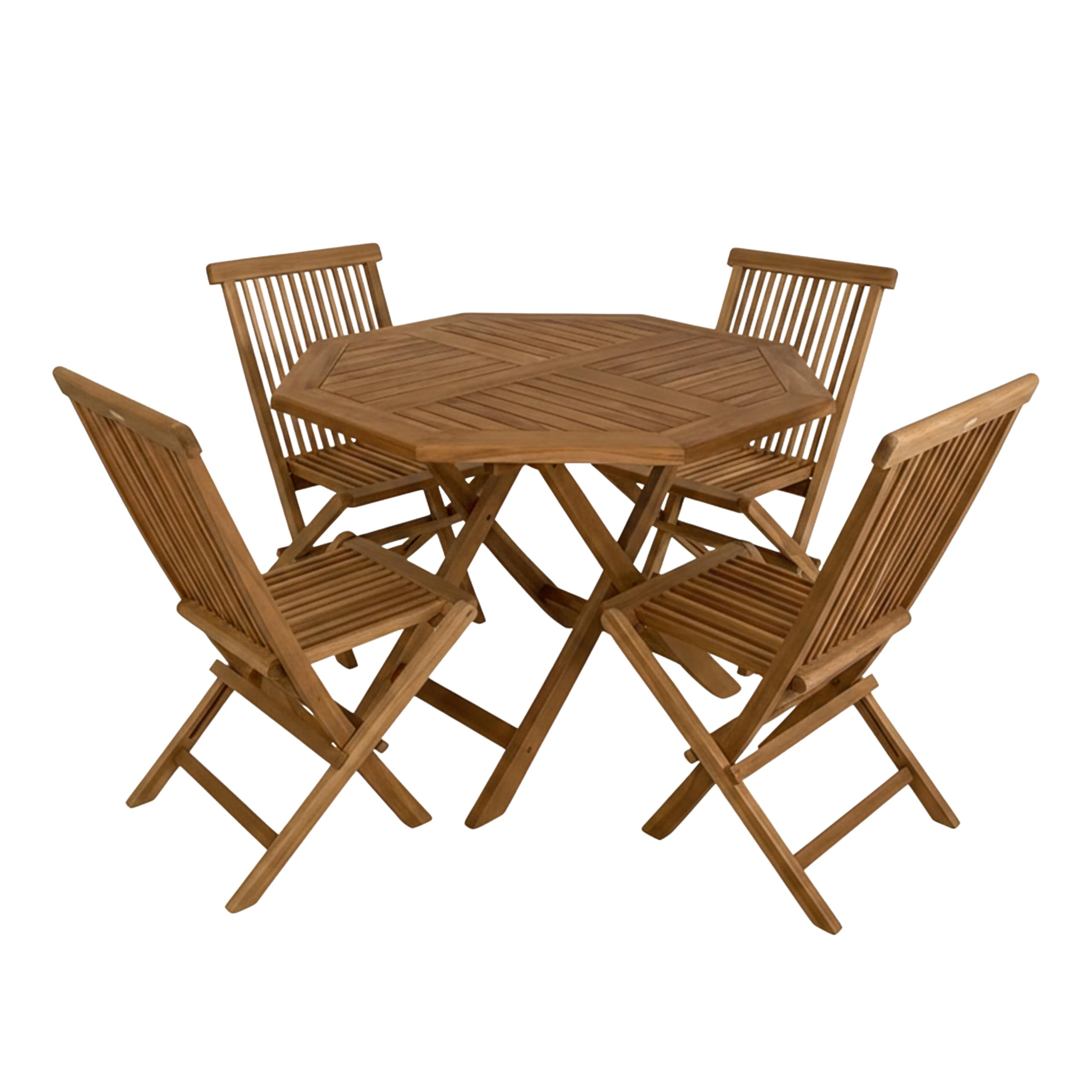 axi-sana-mina-gartenset-teakholz-5-teilig-klappbar-4-personen image 1
