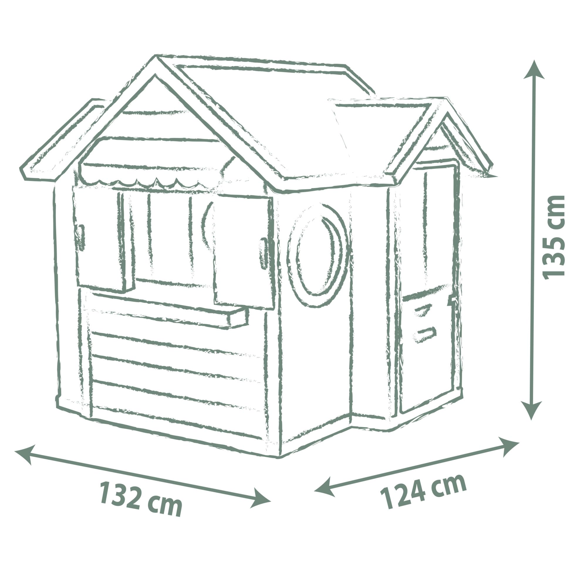 smoby-life-chef-spielhaus-recycled-gartenhaus-124x132x135-cm image 6