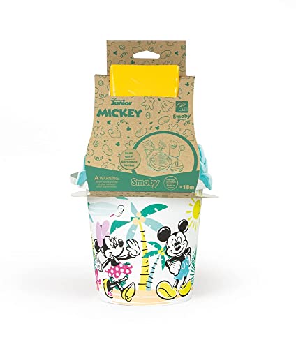 smoby-green-micky-eimer-set-blau-sandspielzeug-6-teilig image 5
