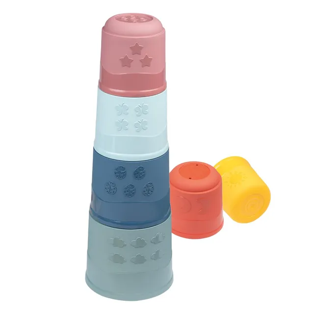 smoby-little-smoby-magic-tower-stapelbecher-6-teilig-ab-12m image 1
