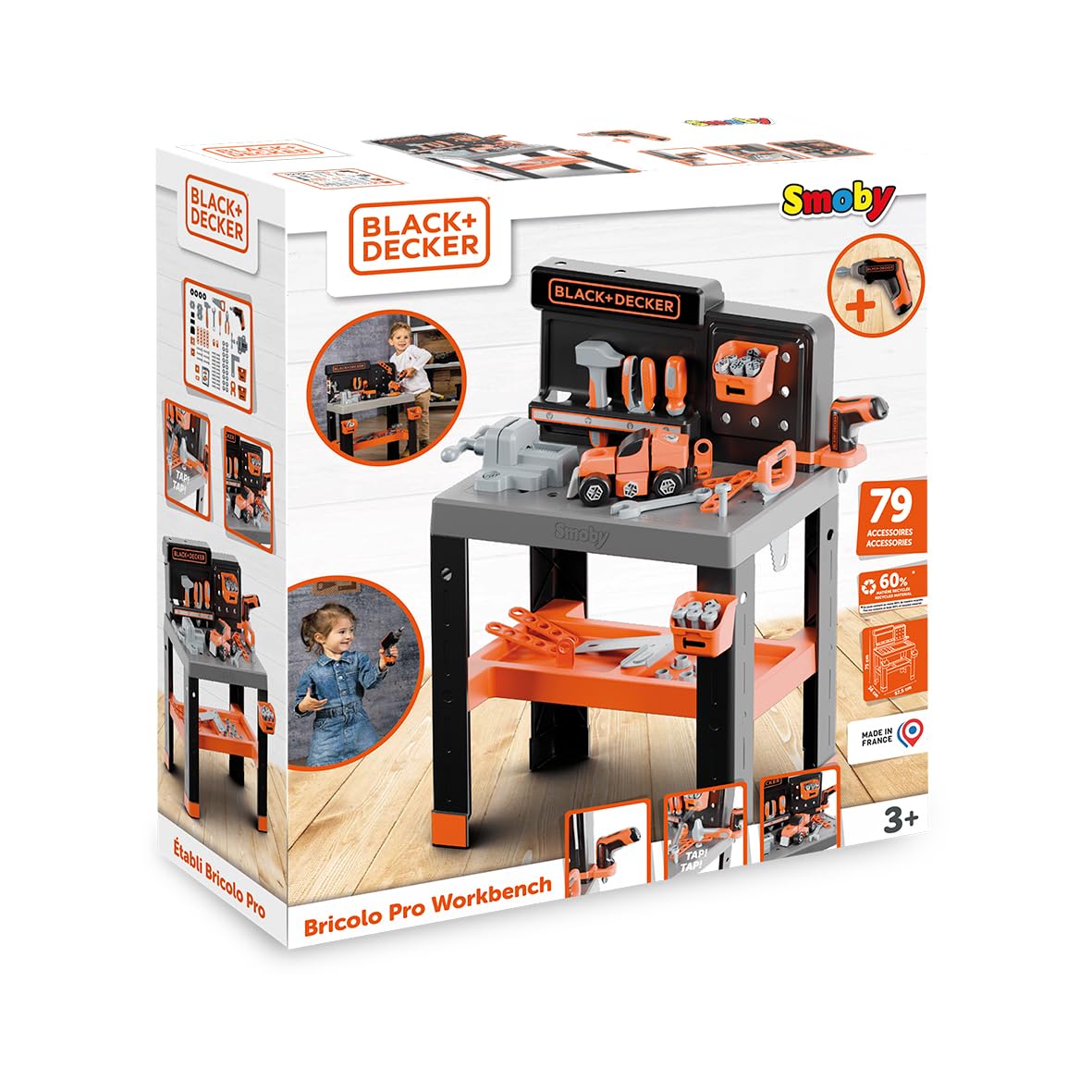 smoby-black-decker-pro-werkbank-79-teile-ab-3-jahren image 5