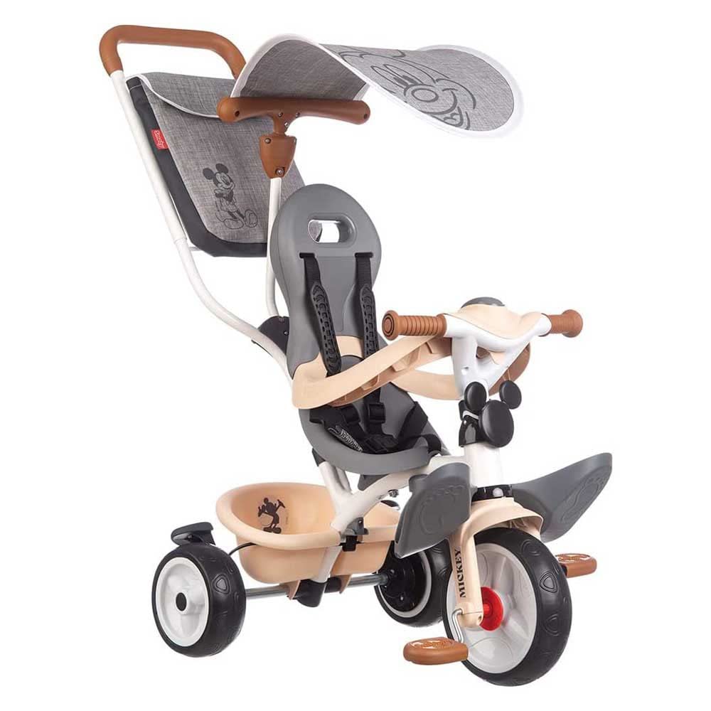 smoby-mickey-mouse-dreirad-baby-balade-plus-mit-schubstange image 1