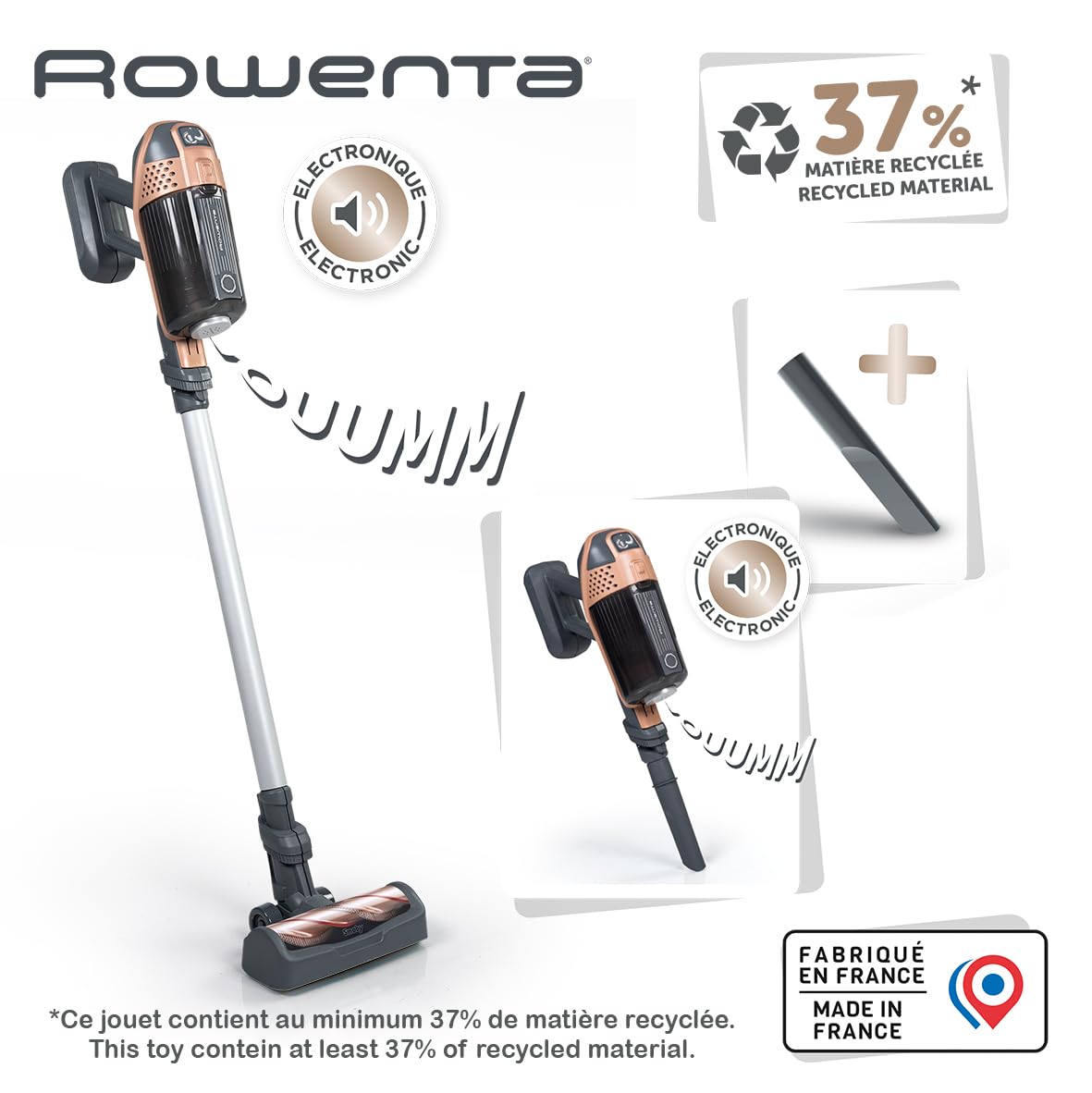 smoby-rowenta-x-force-flex-spielstaubsauger-mit-sound-ab-3-j image 2