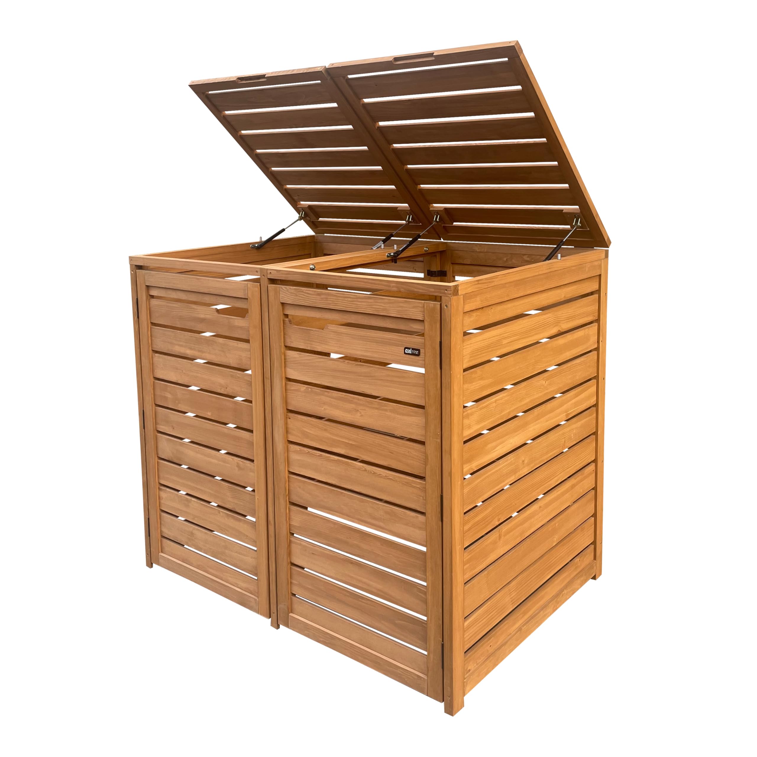 axi-classic-lex-m-lltonnenbox-holz-2-tonnen-braun-240l image 5