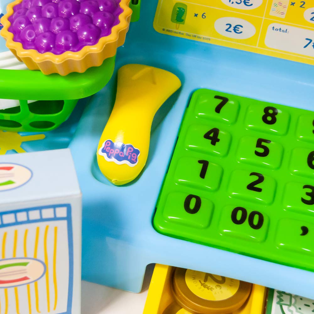 smoby-peppa-pig-registrierkasse-spielkasse-23-teile-peppa-wutz image 4
