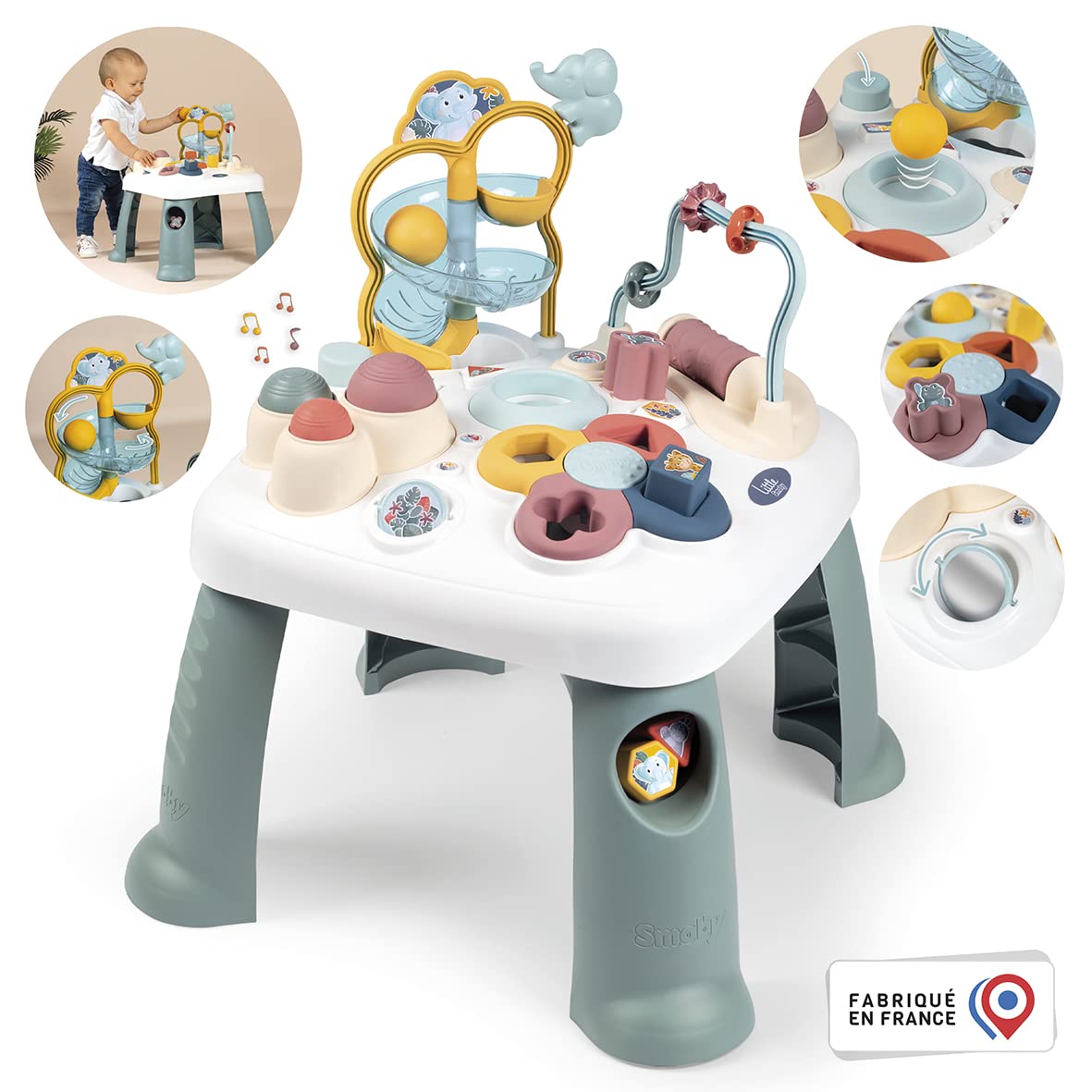 little-smoby-spieltisch-activity-tisch-motorik-ab-12-monaten image 2