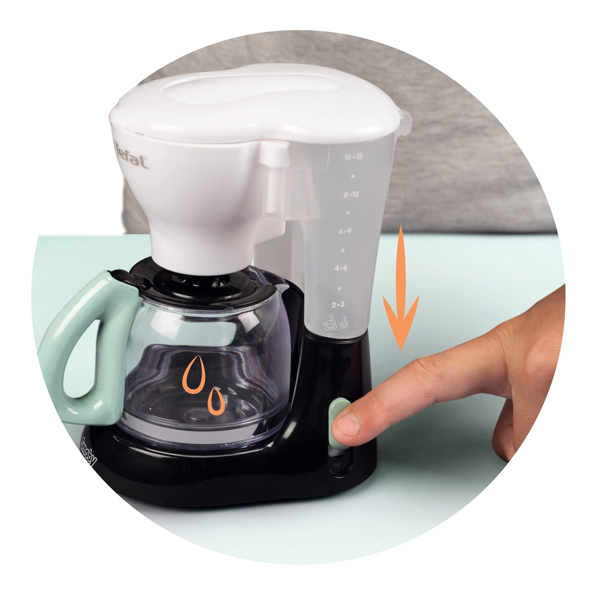smoby-tefal-caf-city-kaffeemaschine-spielzeug-ab-3-jahre image 4