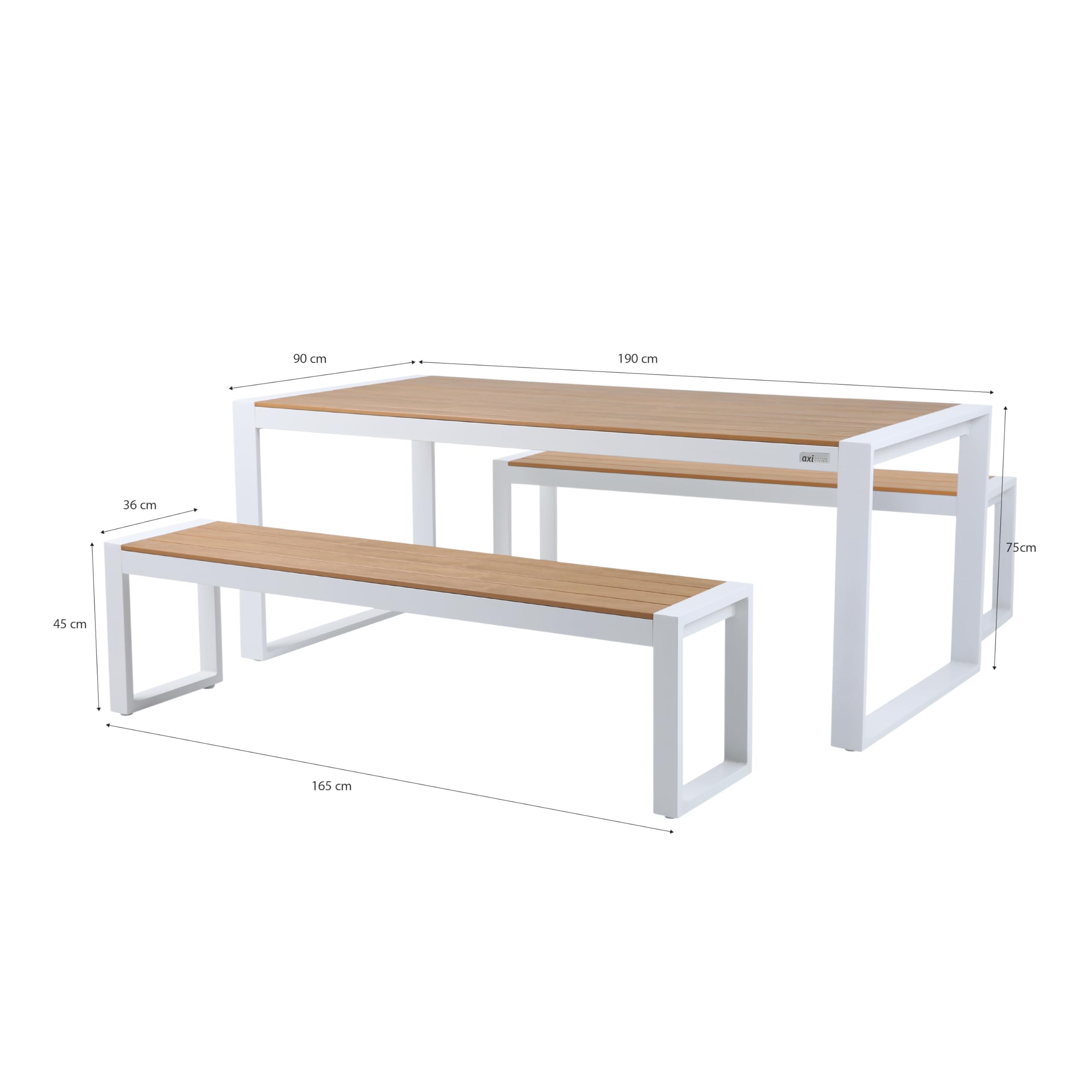 axi-tony-gartenset-wei-braun-6-personen-polywood image 3