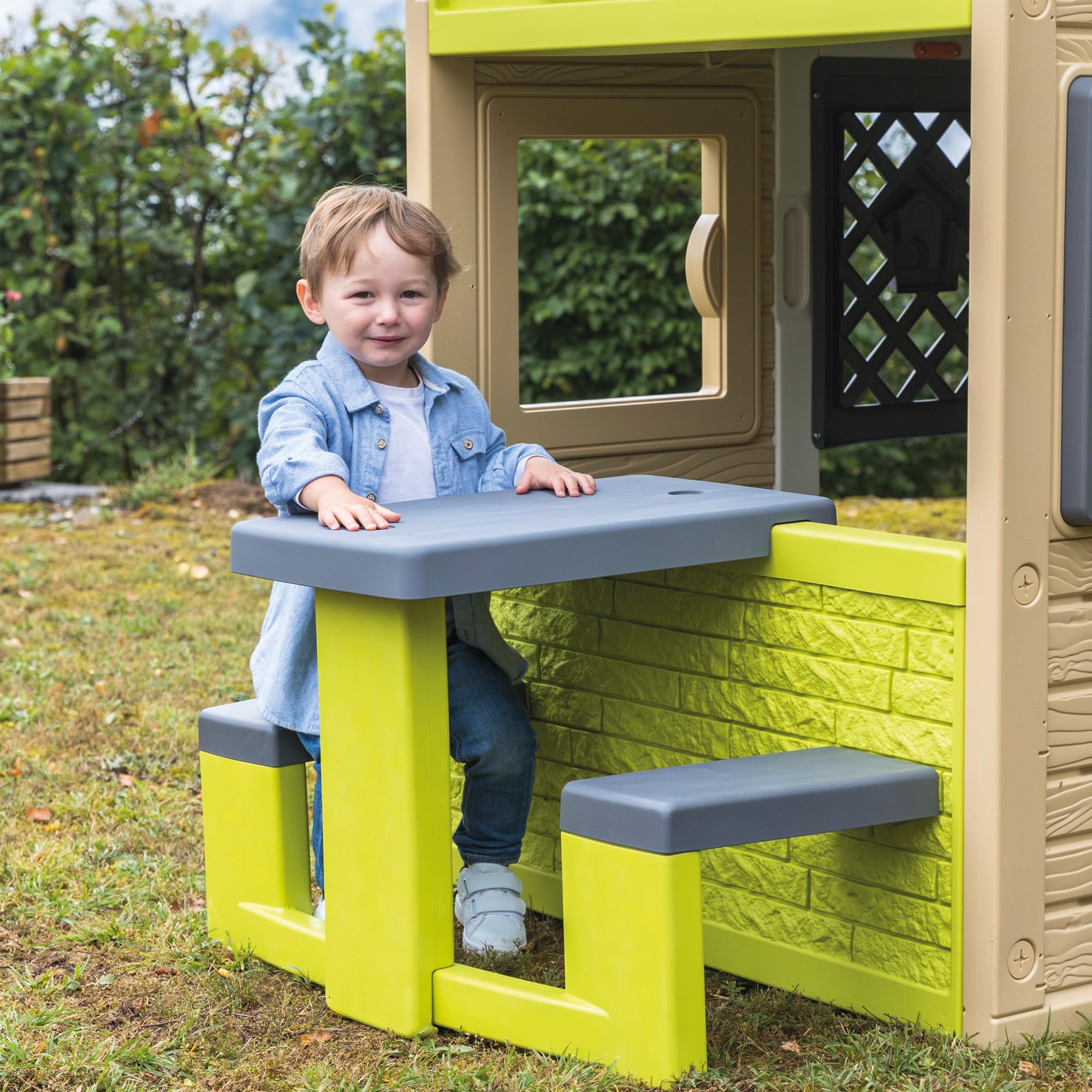smoby-life-picknicktisch-kinder-mit-b-nken-ab-2-jahre image 4