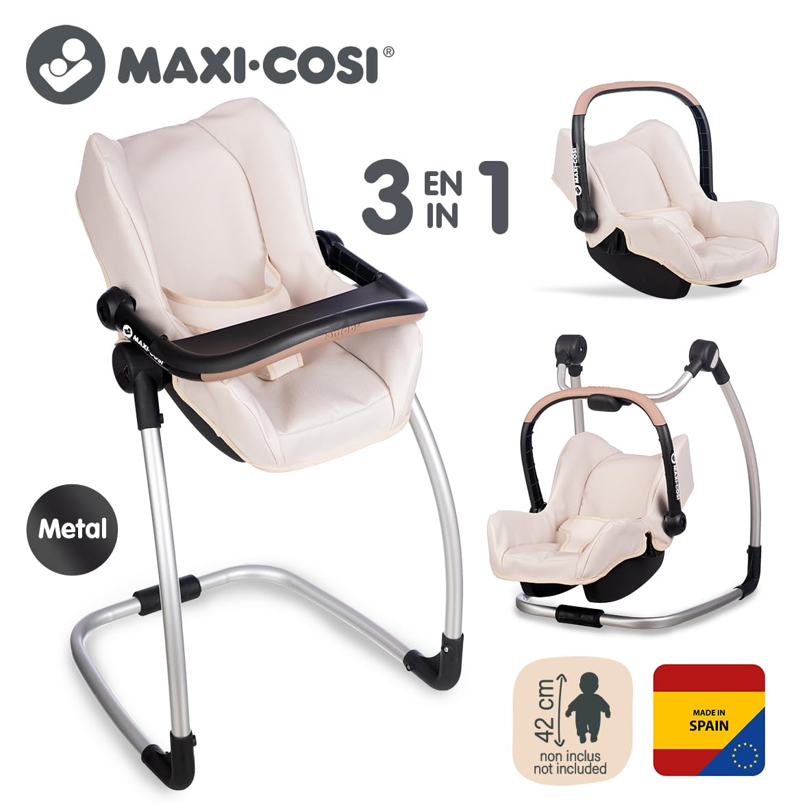 smoby-maxi-cosi-puppenhochstuhl-3-in-1-f-r-42-cm-puppen image 2