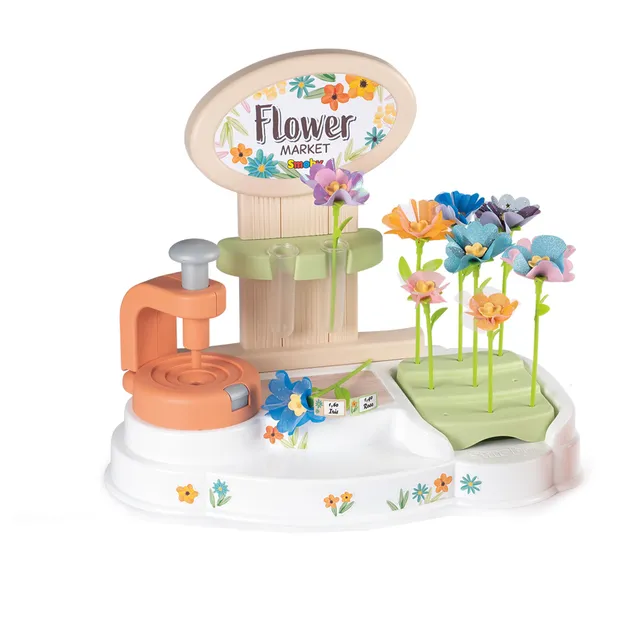 smoby-flower-market-kreativ-set-stoff-blumen-ab-3-jahre image 1