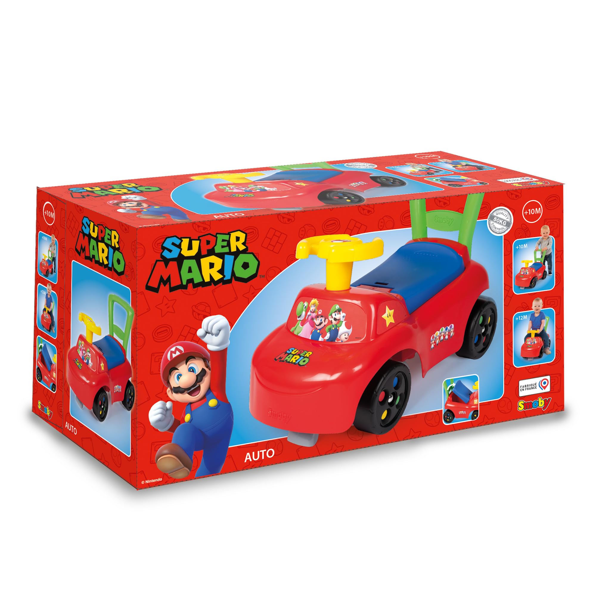 smoby-super-mario-auto-rutschauto-staufach-ab-10-monate image 7