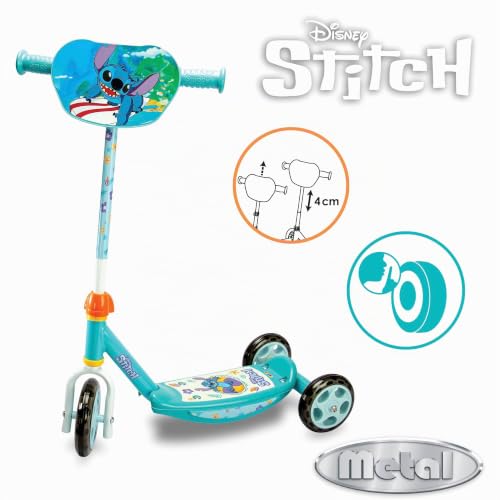 smoby-disney-lilo-stitch-3-rad-scooter-roller-ab-3-jahren image 5