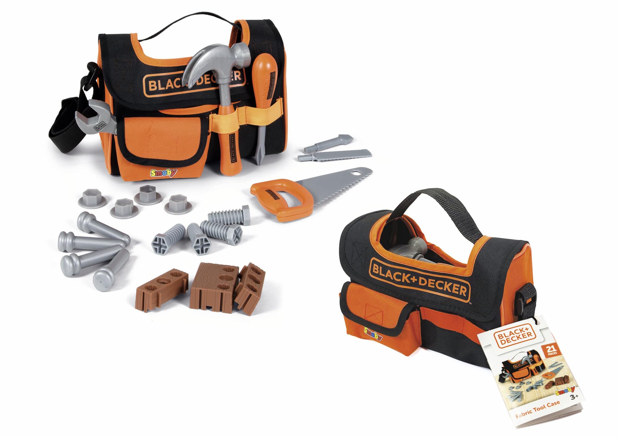 smoby-black-decker-werkzeugtasche-spielwerkzeug-kinder image 2