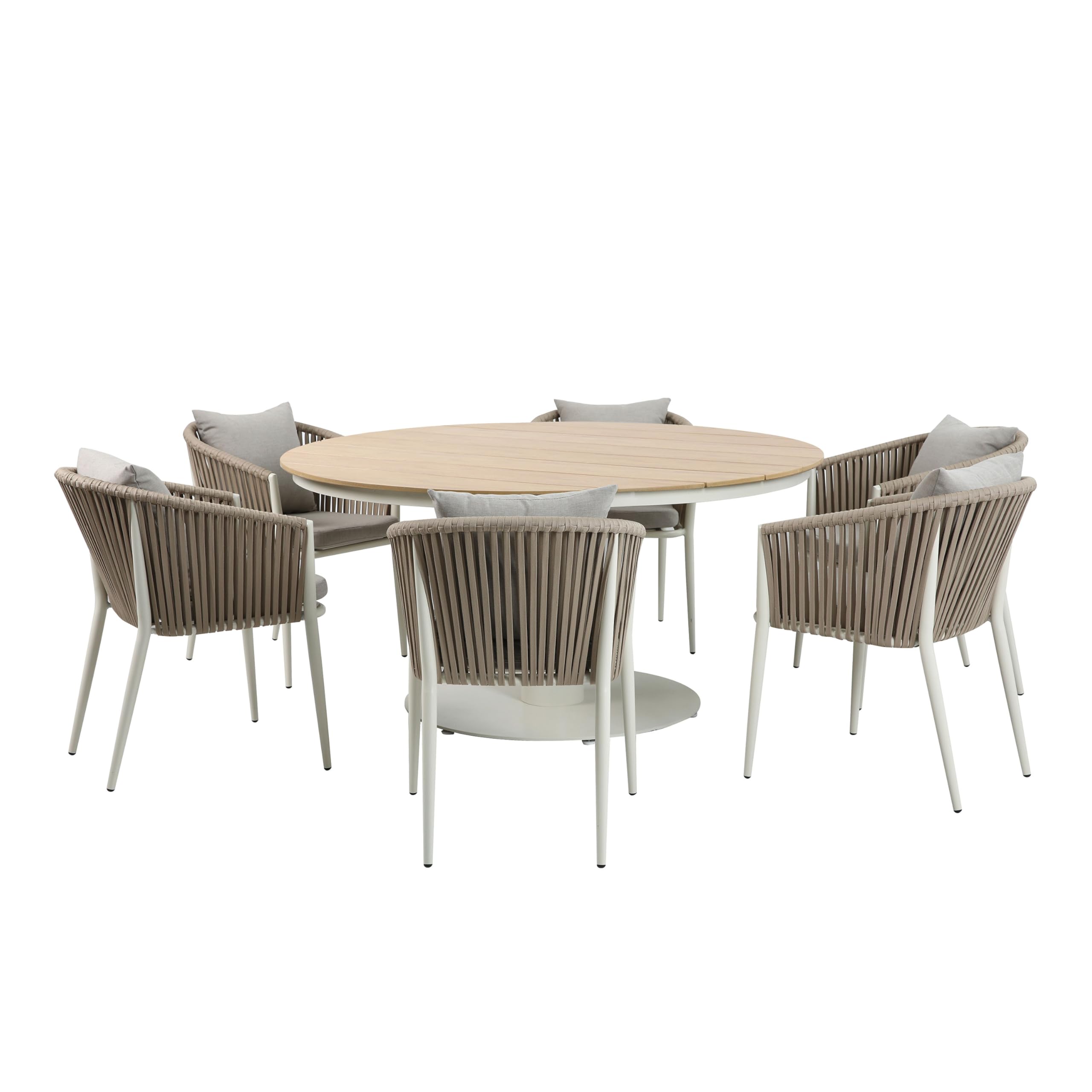 axi-jay-faye-gartenset-beige-7-teilig-aluminium-6-personen image 2
