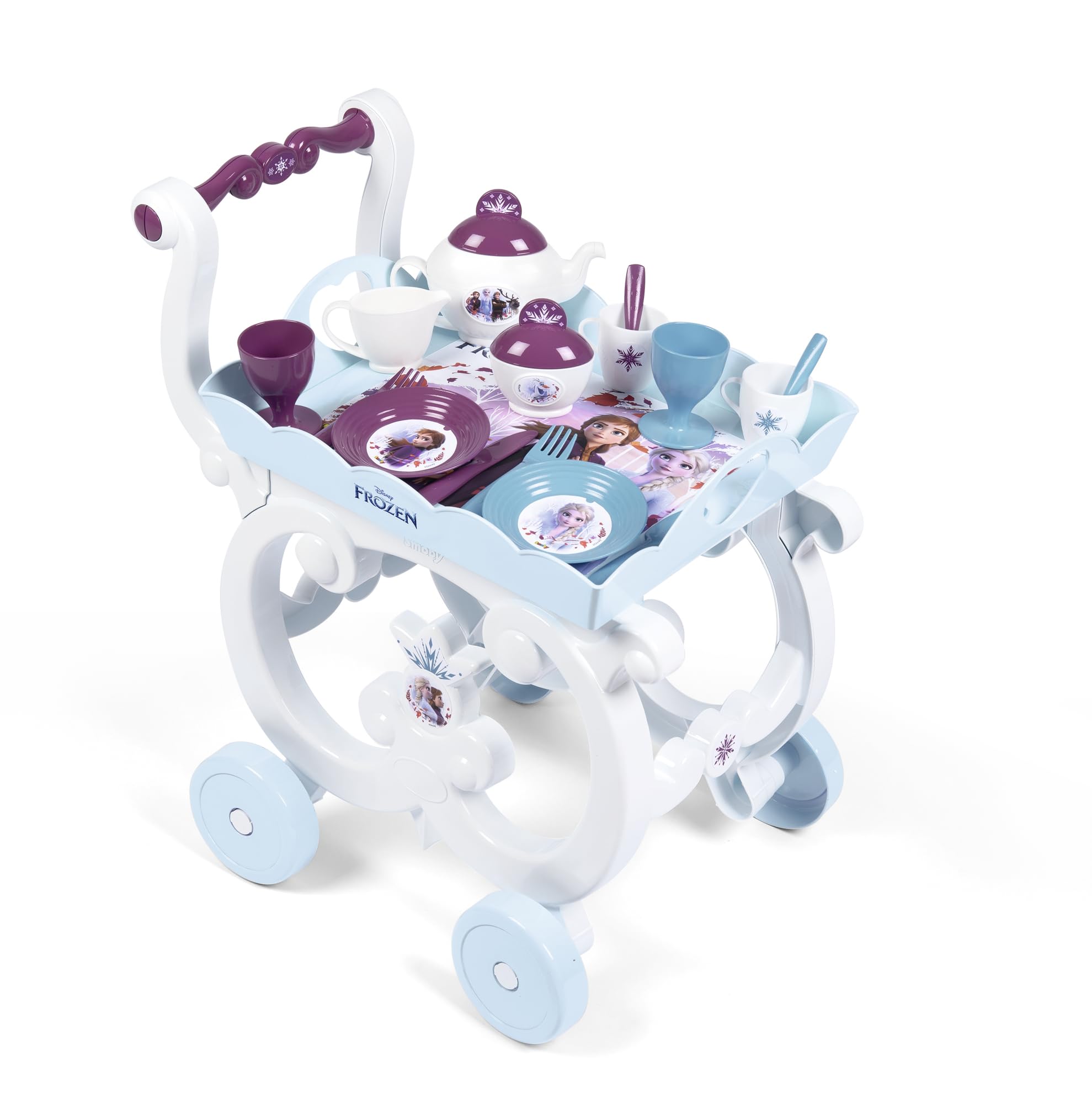 smoby-disney-frozen-servierwagen-teeservice-spielgeschirr image 1