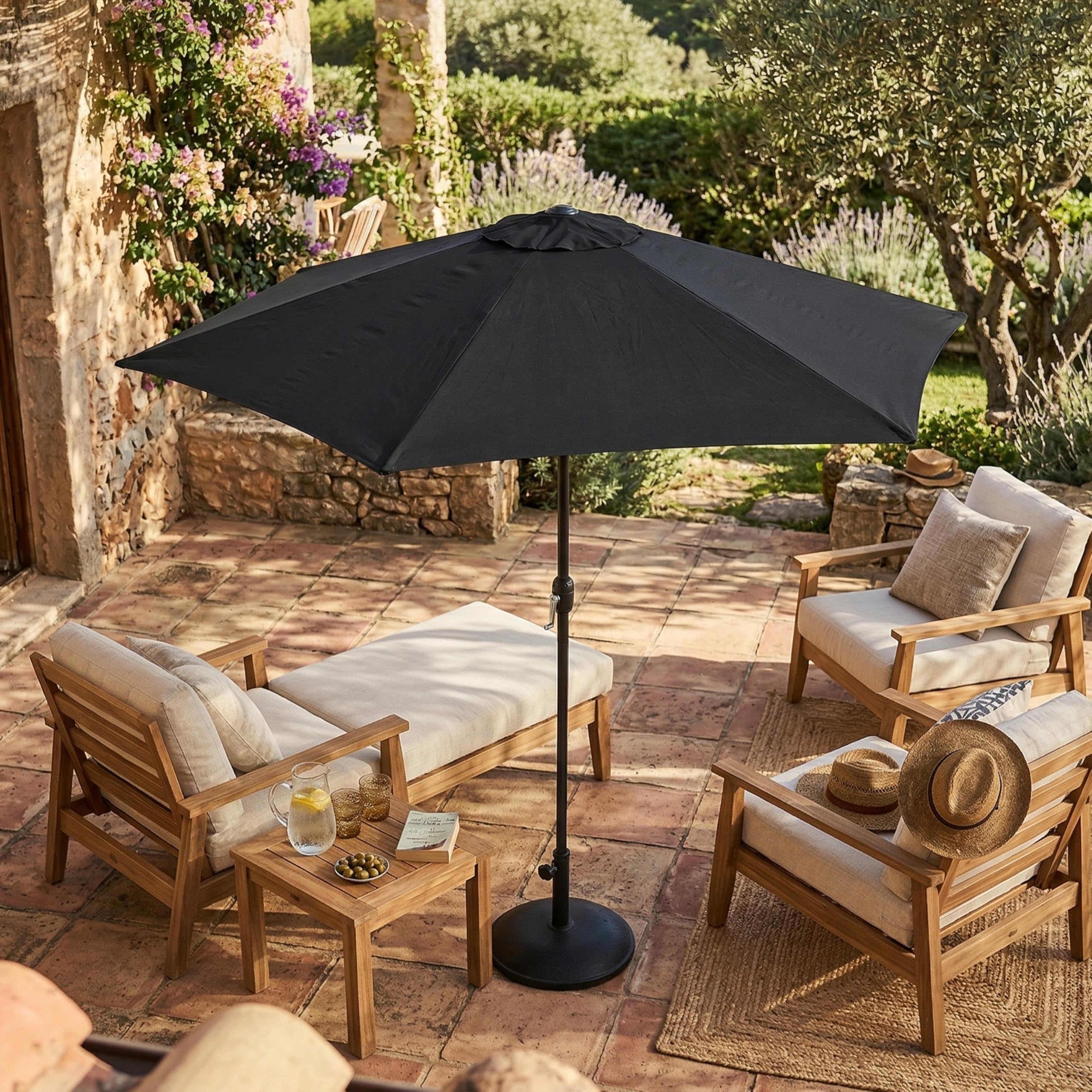 axi-classic-noor-mittelstockschirm-300-cm-grau image 4