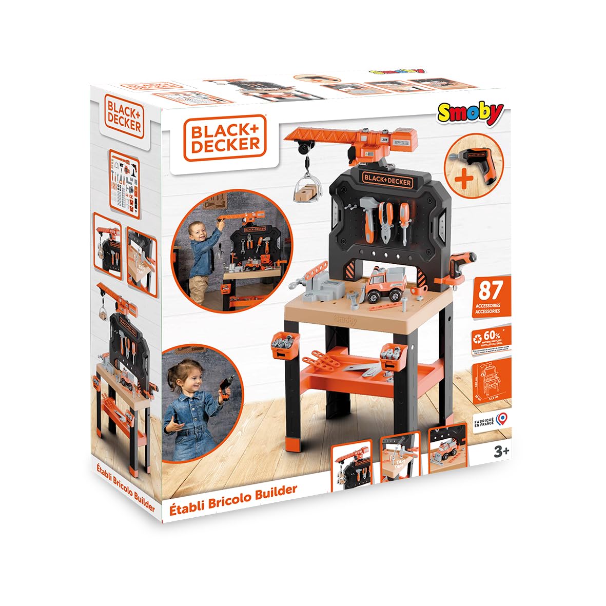 smoby-black-decker-kinderwerkbank-mit-kran-87-teile-ab-3-jahren image 5