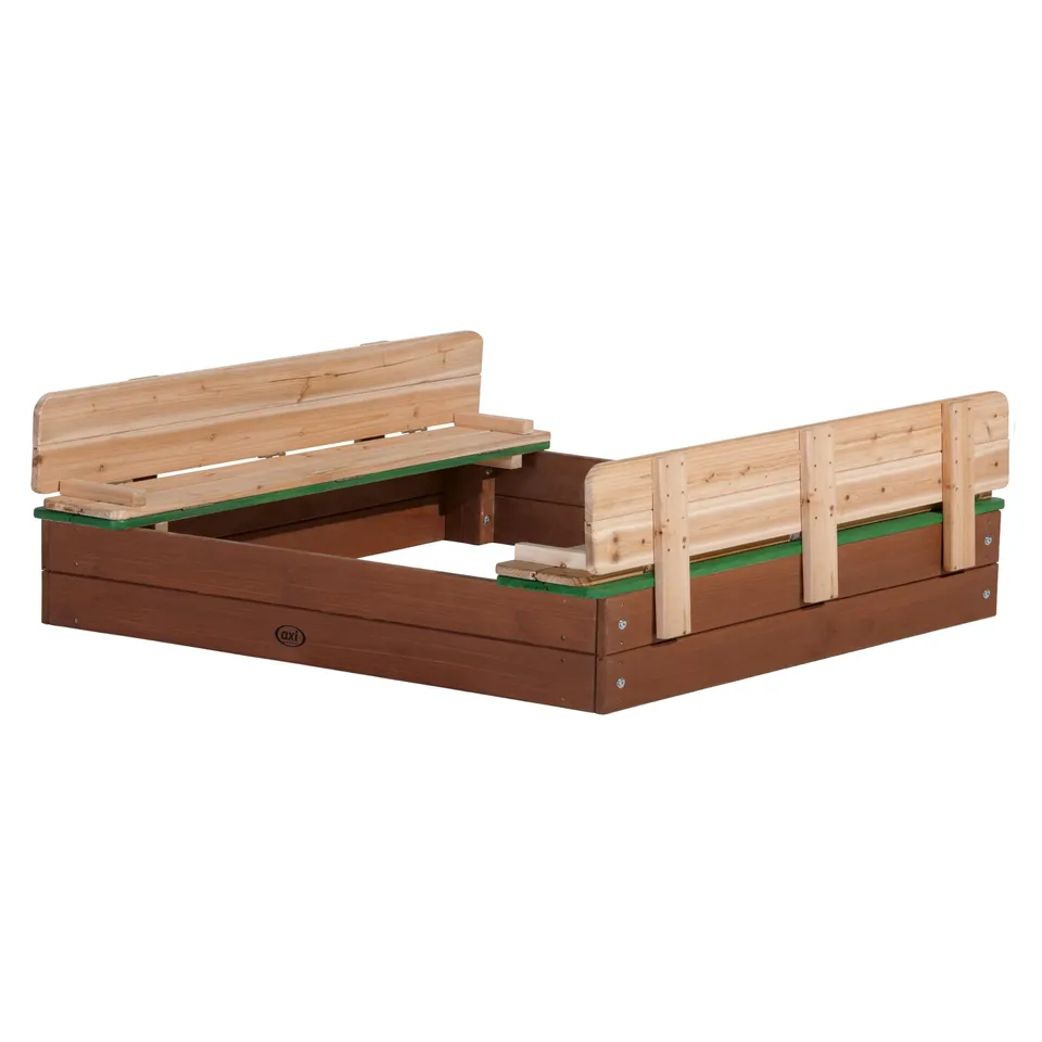 axi-ella-sandkasten-holz-120x120-braun-mit-deckel image 1