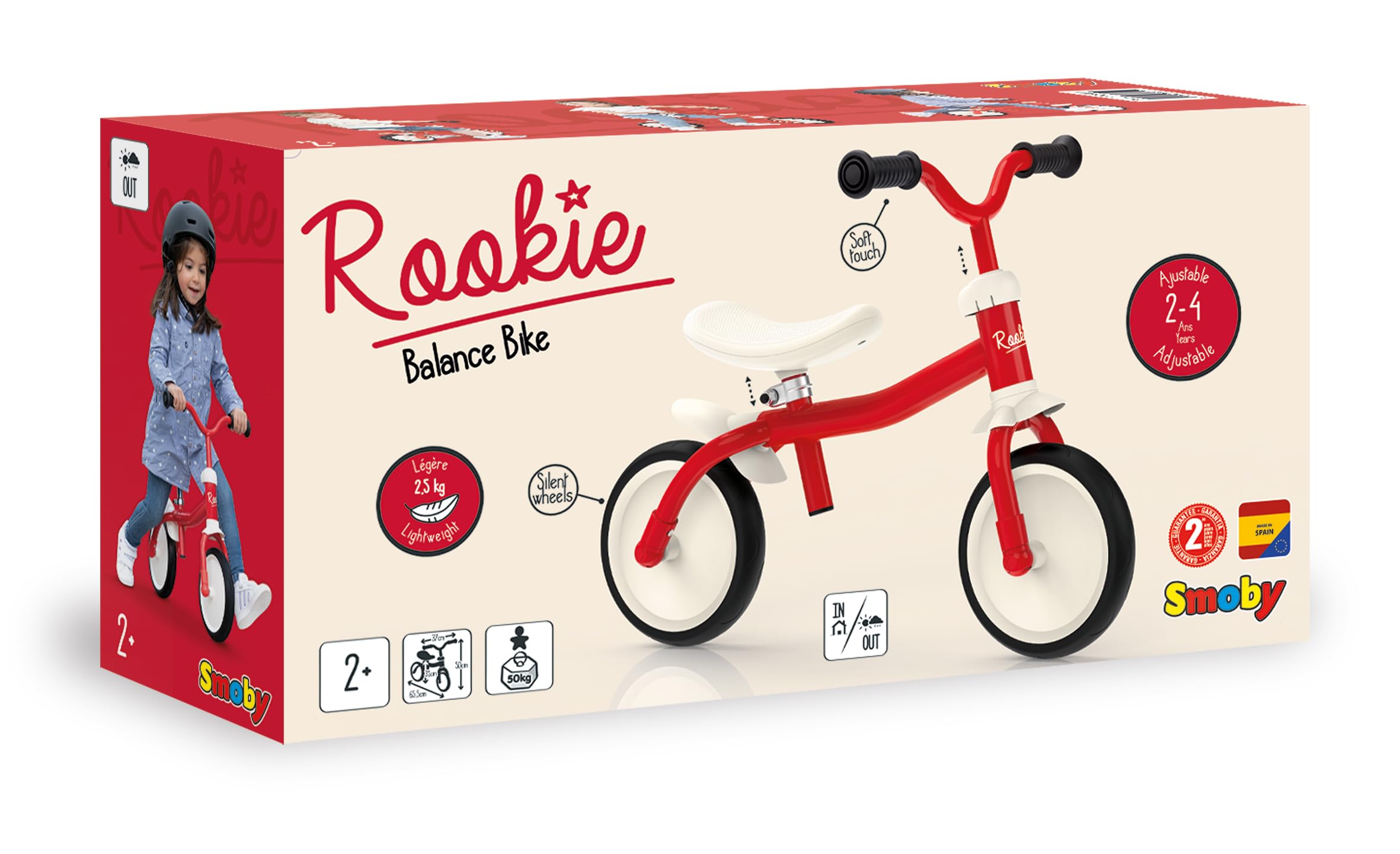 smoby-life-rookie-laufrad-metall-rot-verstellbar-ab-2-jahren image 8