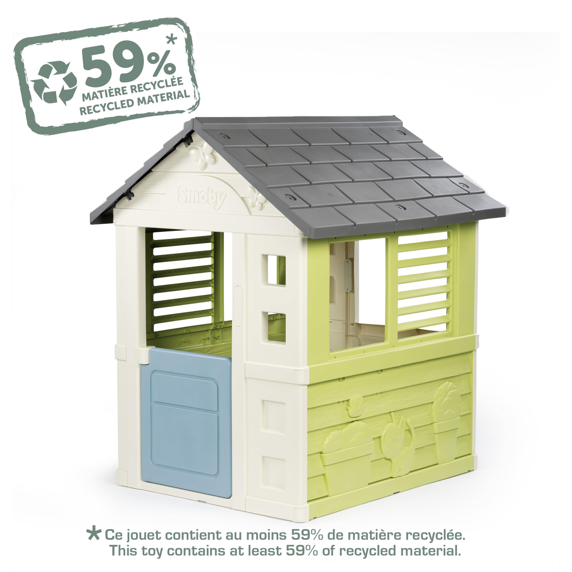 smoby-life-jolie-spielhaus-recycelt-wetterfest-98x110-cm image 3