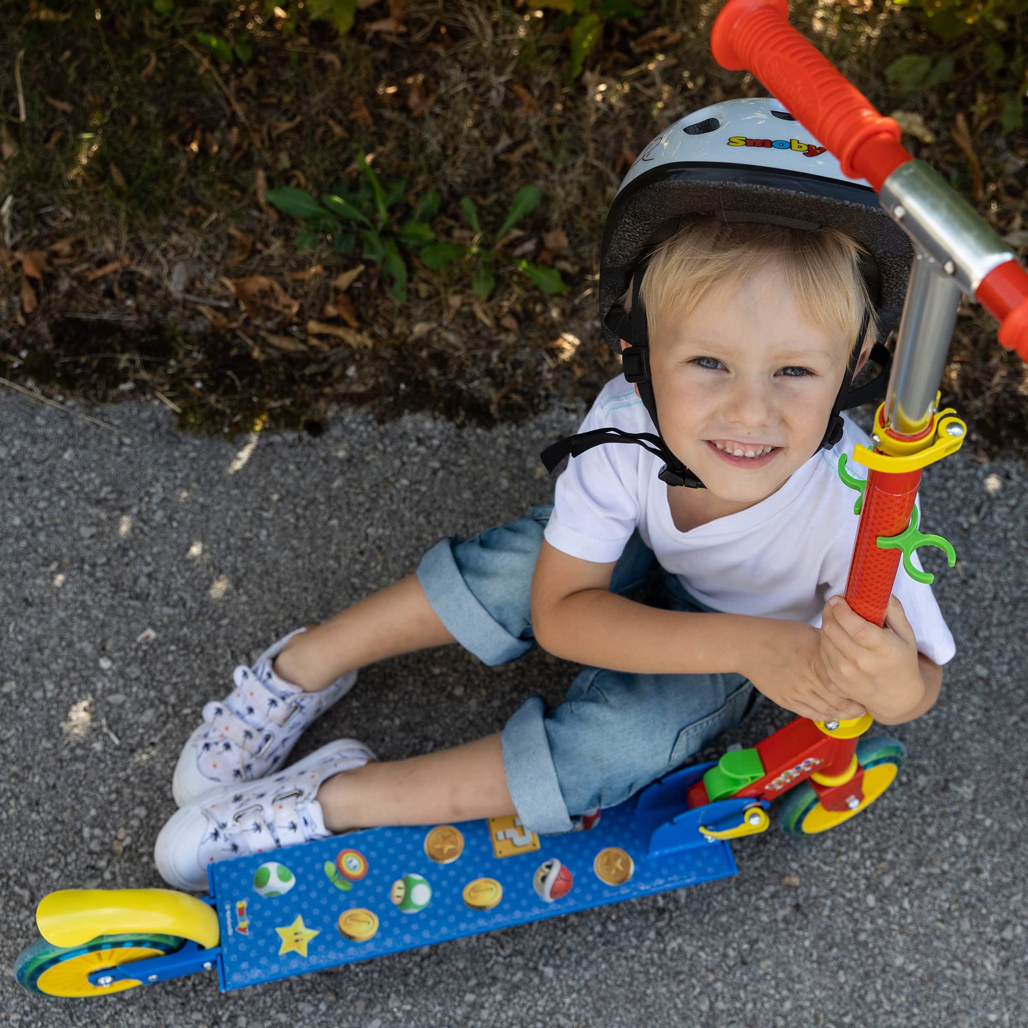 smoby-super-mario-3w-scooter-roller-3-r-der-klappbar-ab-3-j image 6