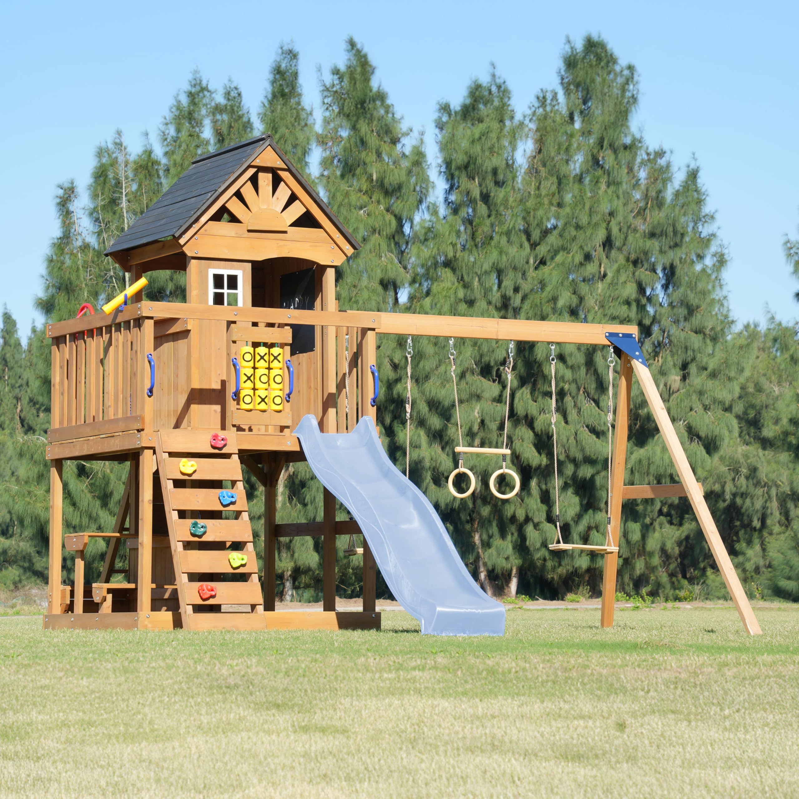axi-jack-spielturm-holz-pastellblau-rutsche-trapez-220-cm image 6