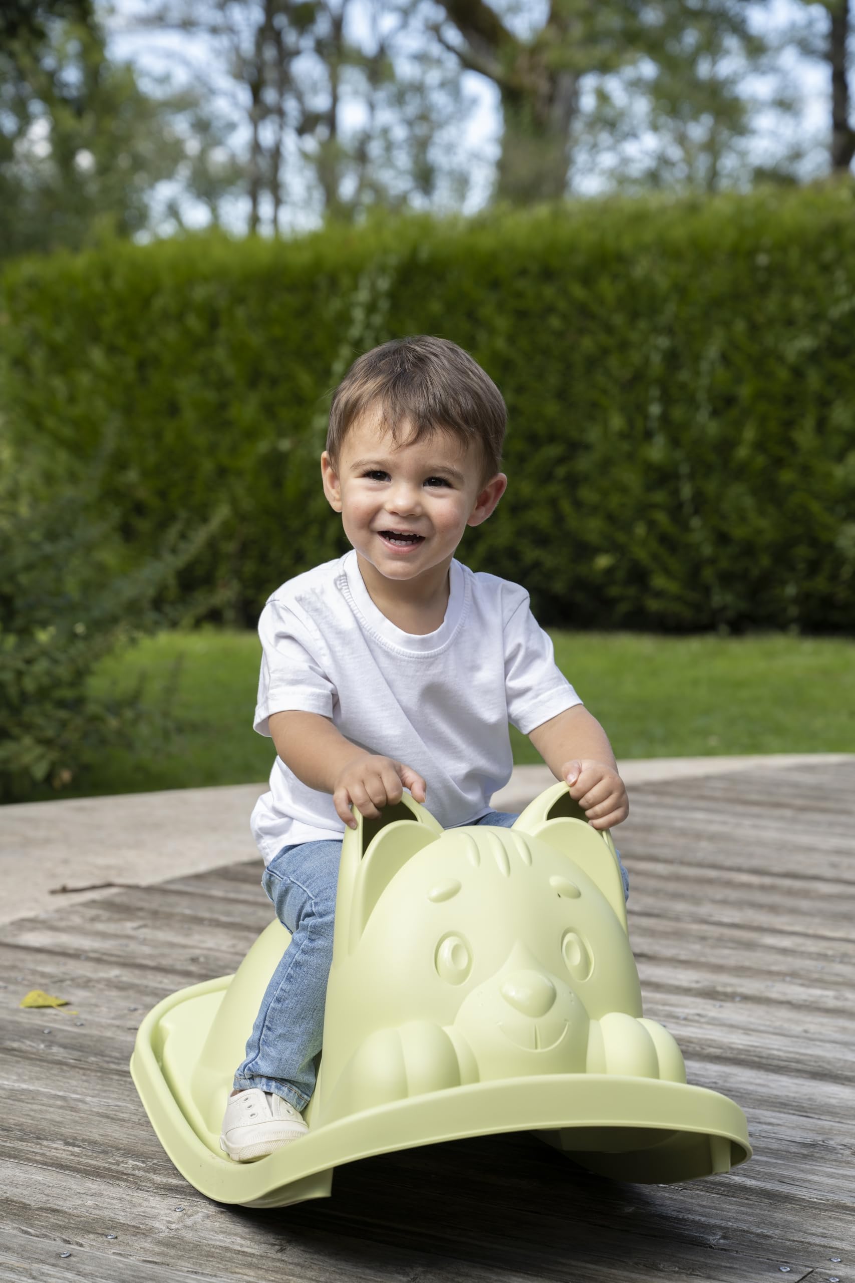 smoby-life-wippe-gr-ne-katze-schaukel-ab-18-monaten image 4