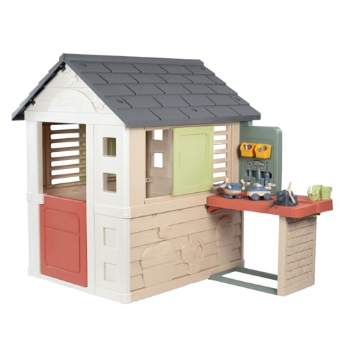 smoby-life-naturhaus-spielhaus-mit-bastelwerkstatt-ab-2-jahren image 8