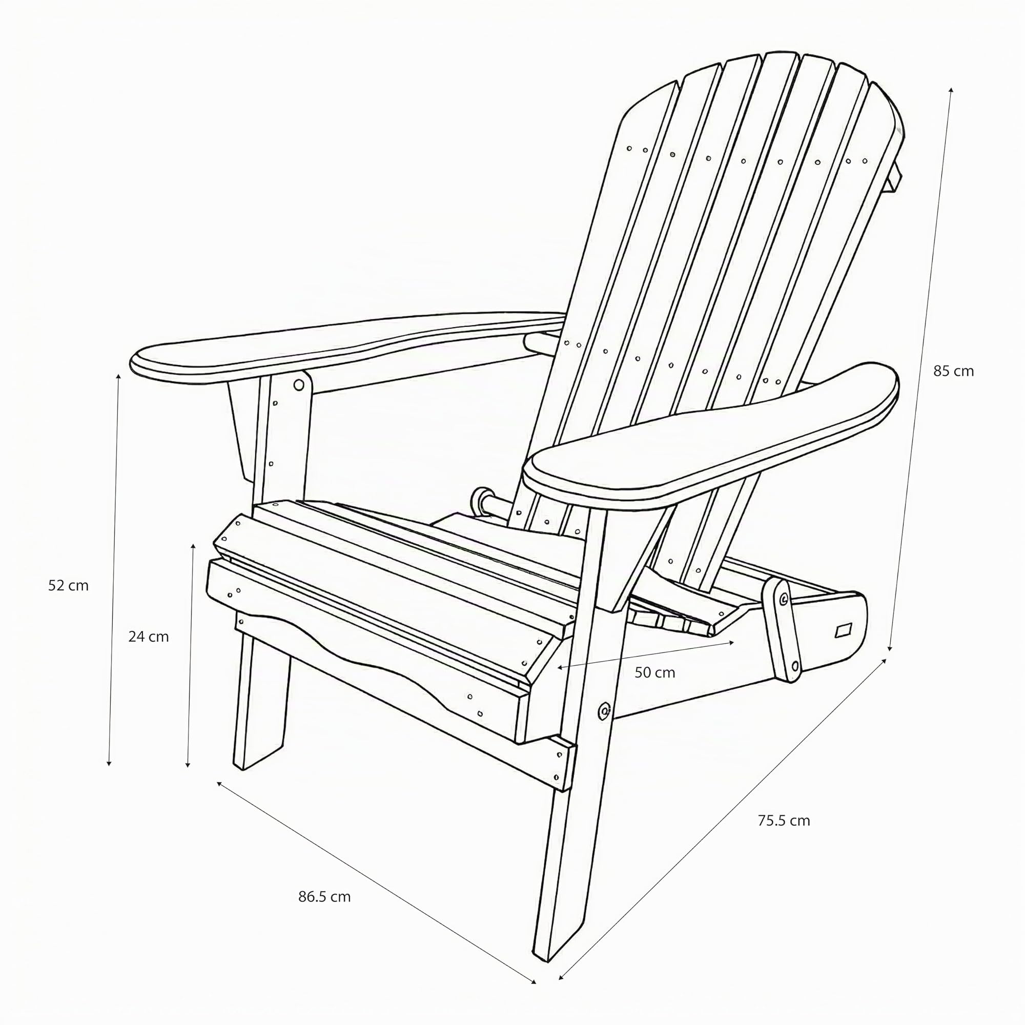axi-classic-rosalie-adirondackstuhl-gartenstuhl-holz-grau image 3