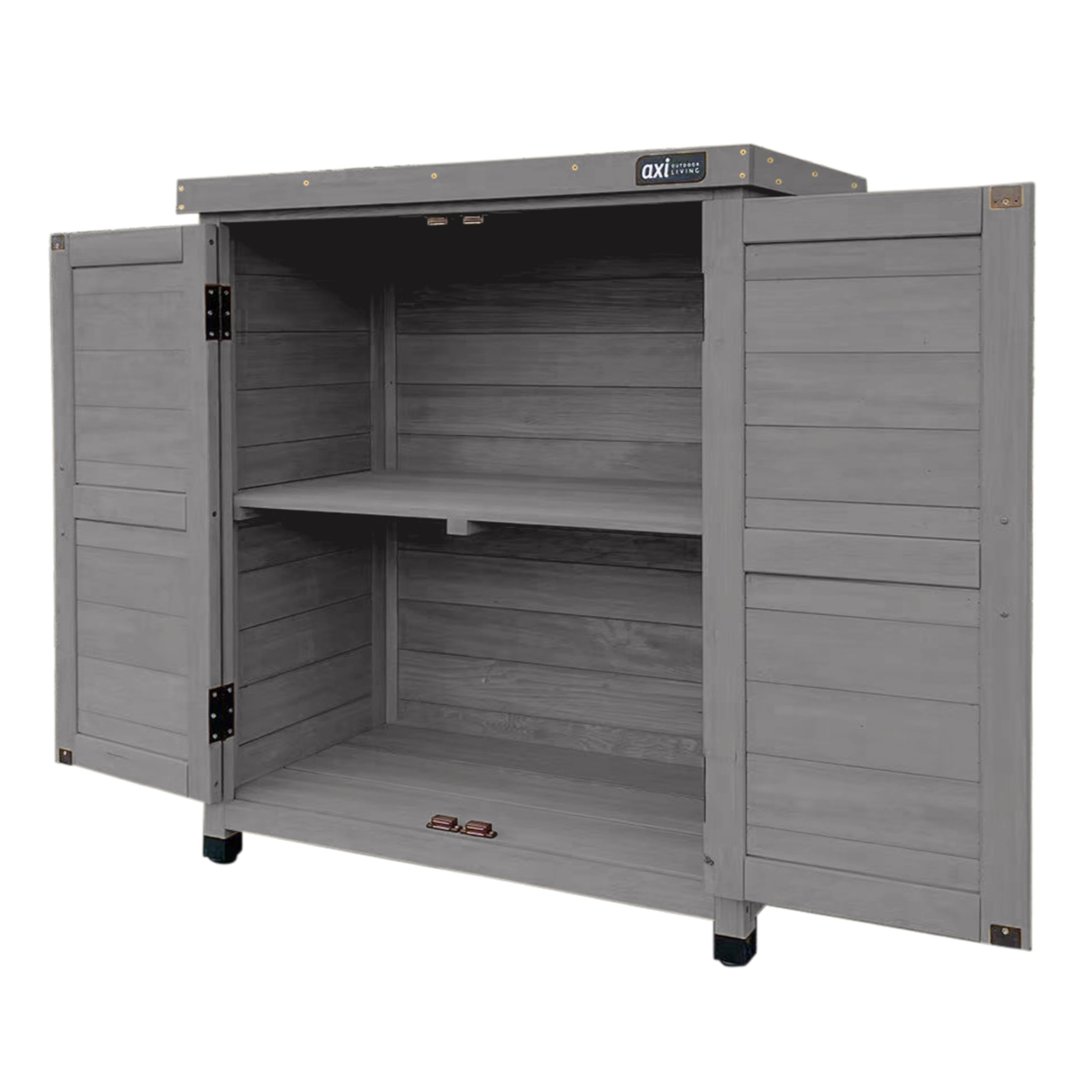 axi-felix-classic-gartenschrank-holz-warmes-grau-80x45x93-cm image 7