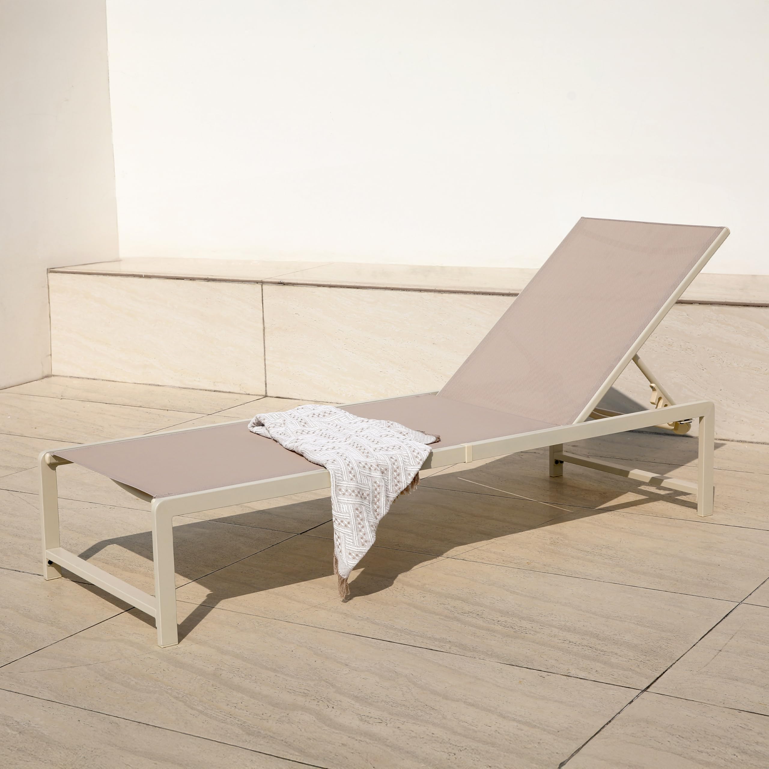 axi-classic-zane-gartenliege-beige-verstellbar-stahl image 2