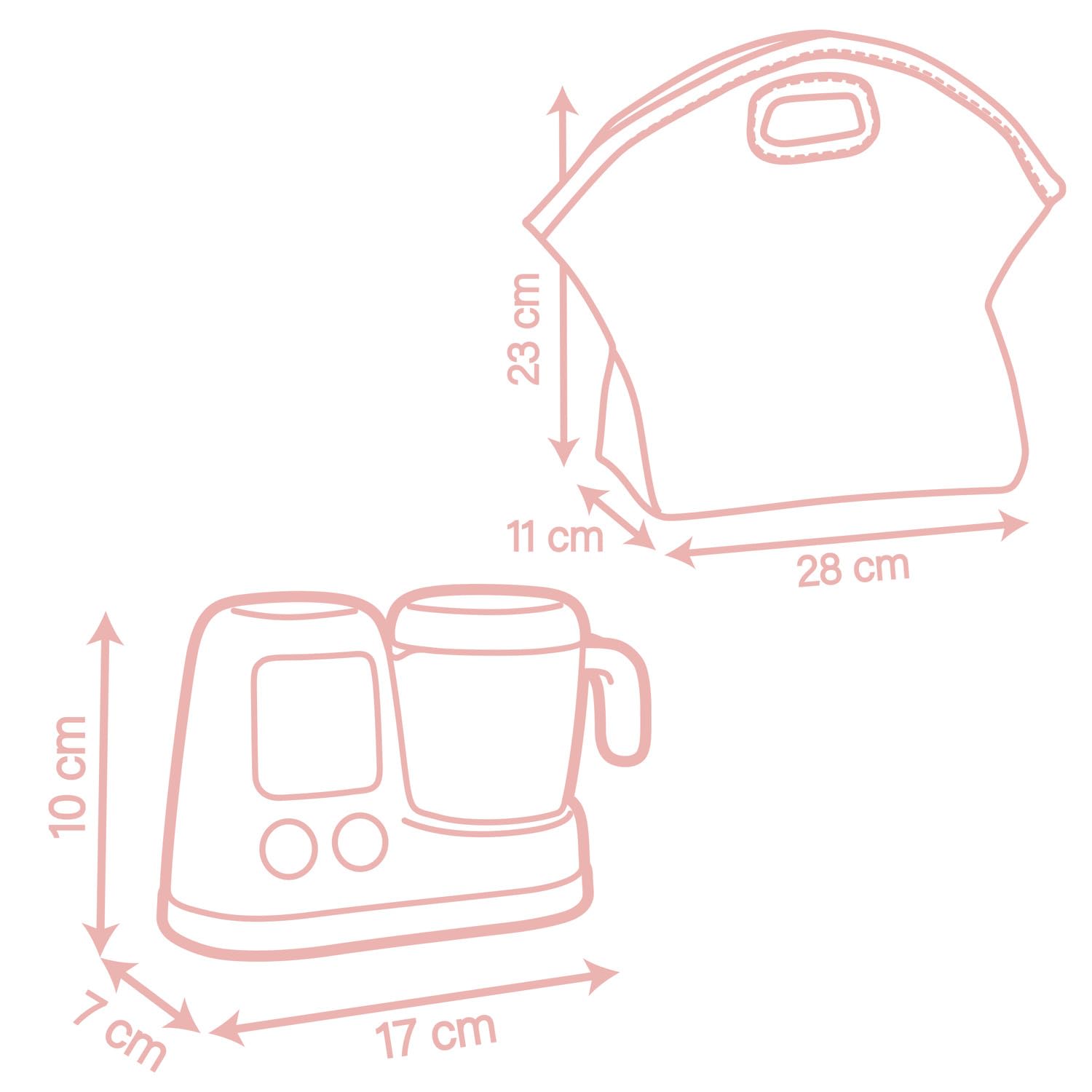 smoby-baby-nurse-lunch-set-puppenzubeh-r-mit-mixer-ab-18-monaten image 6