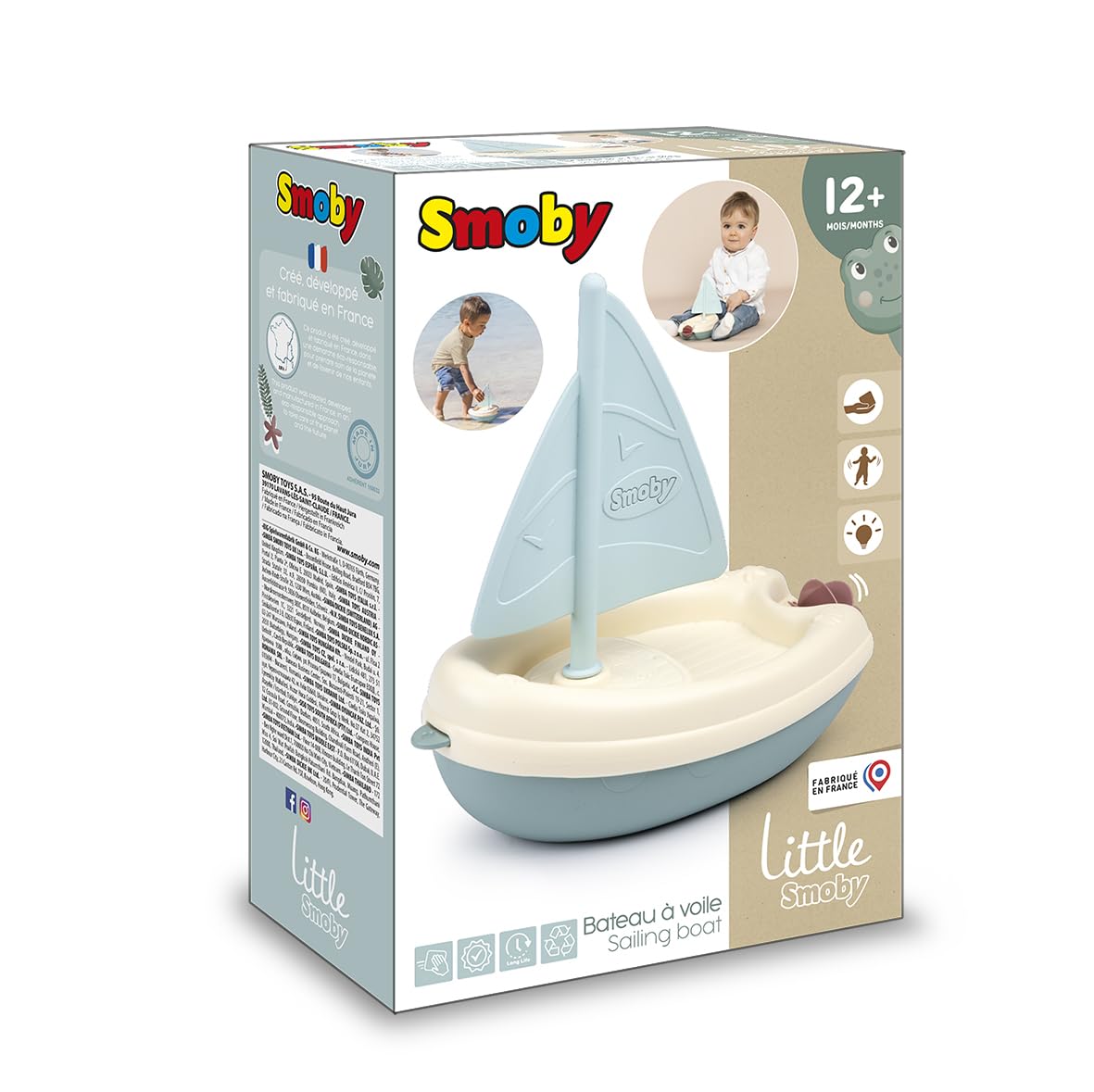little-smoby-badeboot-neue-kollektion-mit-schaufelrad-ab-12m image 7