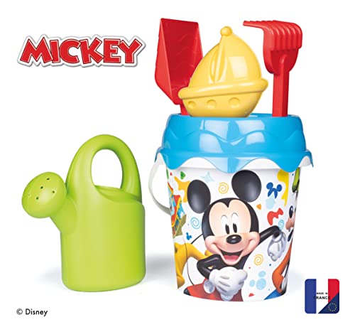 smoby-mickey-mouse-eimer-strandset-mit-gie-kanne-17-cm image 5