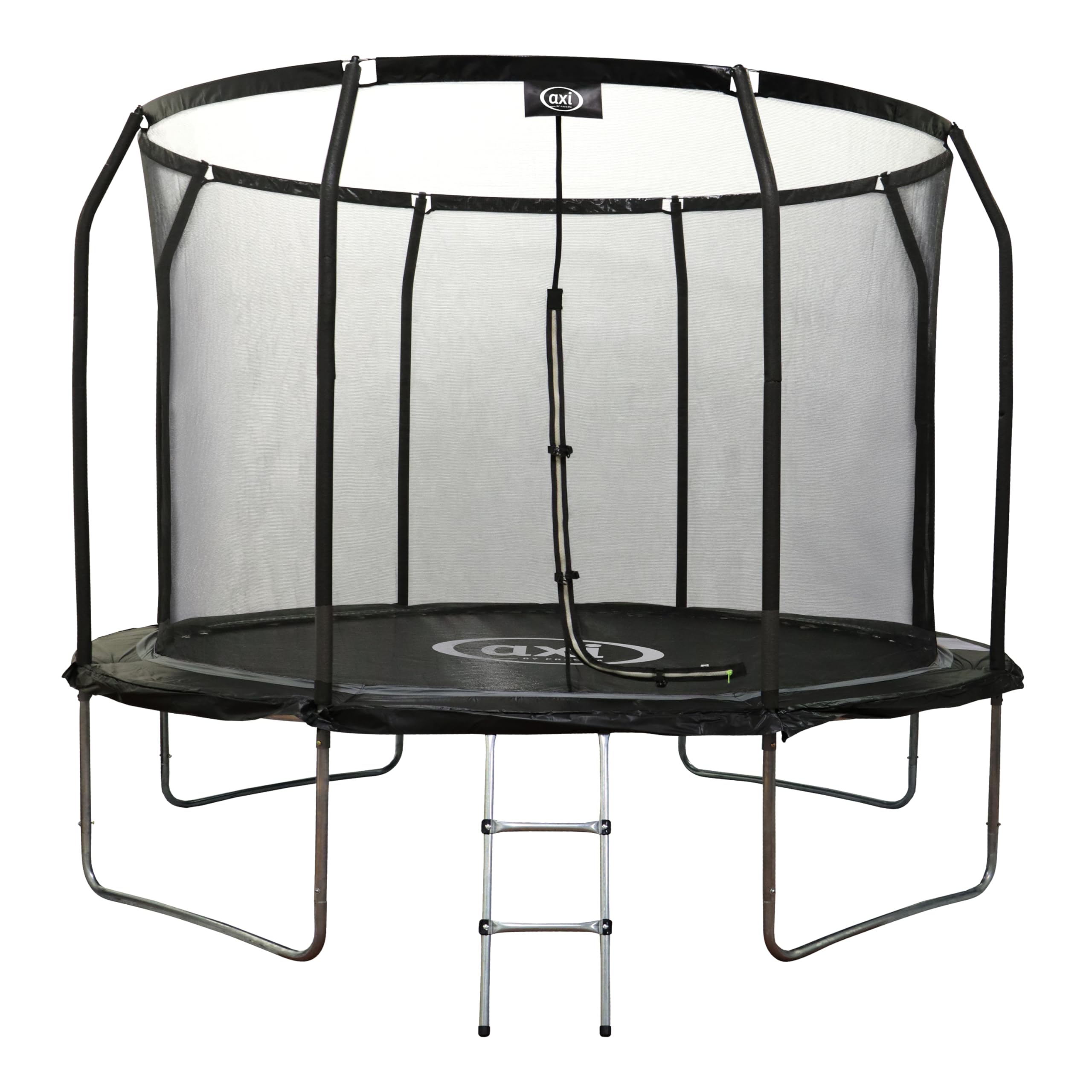 axi-houston-trampolin-rund-305-cm-mit-netz-schwarz image 1