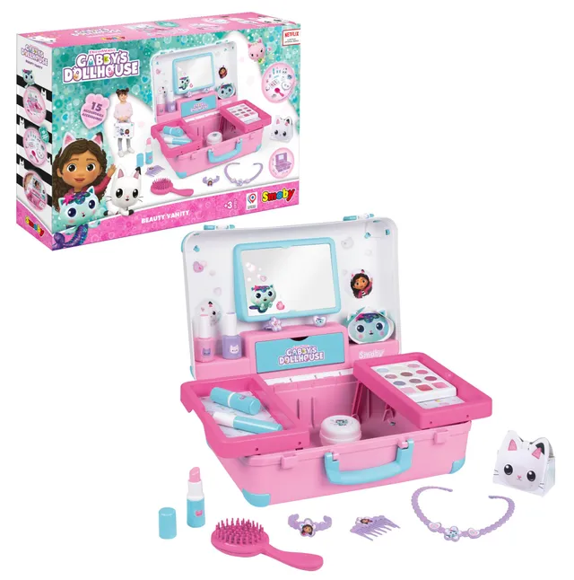 smoby-gabby-s-dollhouse-kosmetikkoffer-13-tlg-styling-set image 1