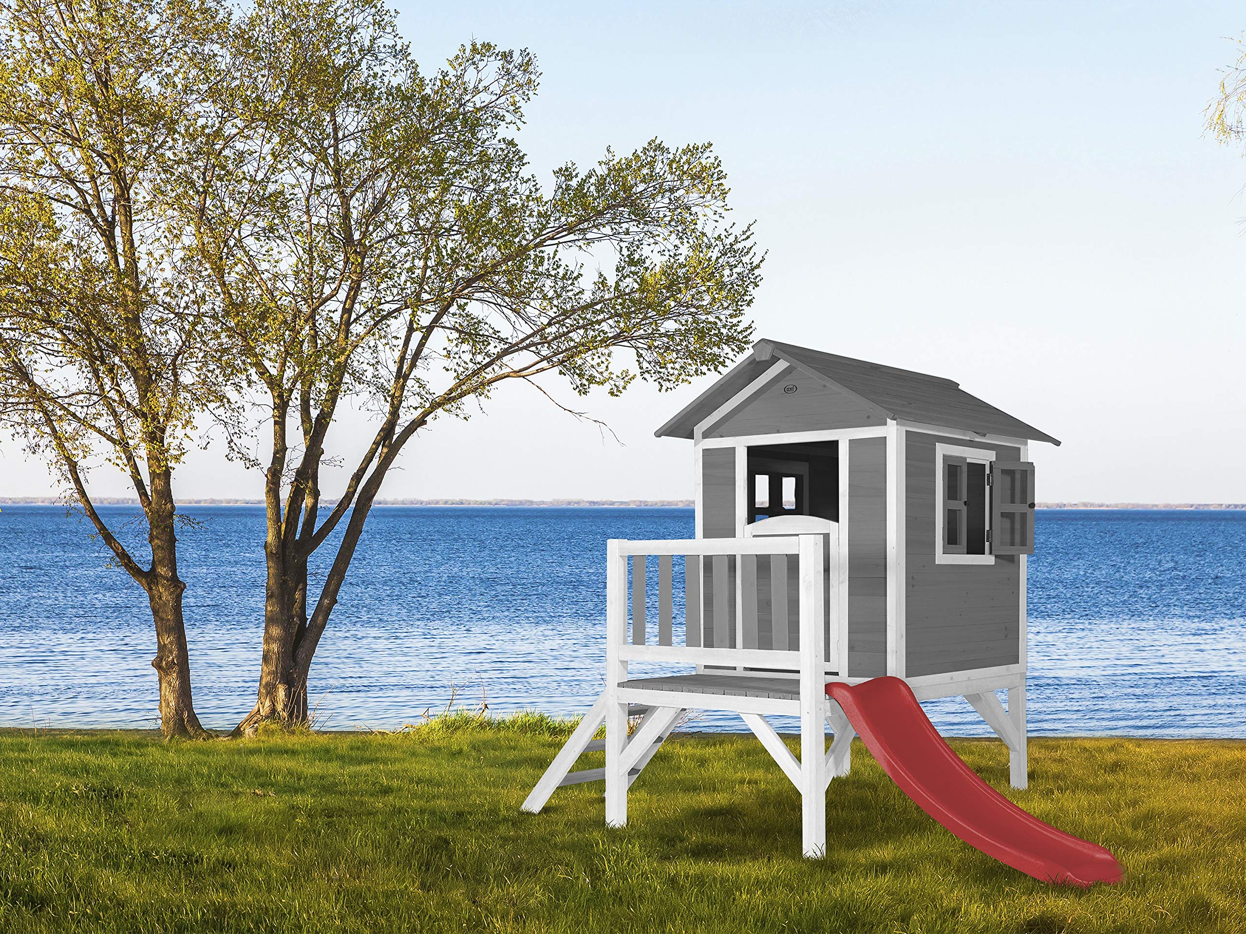 axi-beach-lodge-xl-stelzenhaus-holz-mit-roter-rutsche image 8