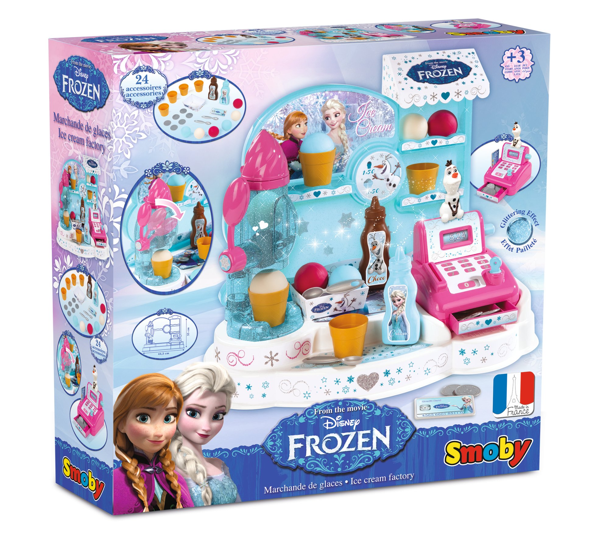 smoby-disney-frozen-eis-shop-eismaschine-ab-3-jahren-mit-kasse image 5