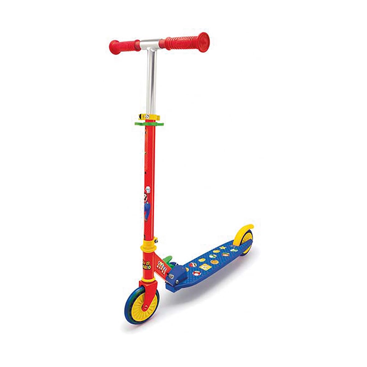 smoby-super-mario-kinder-roller-2-r-der-klappbar-h-henverstellbar image 1