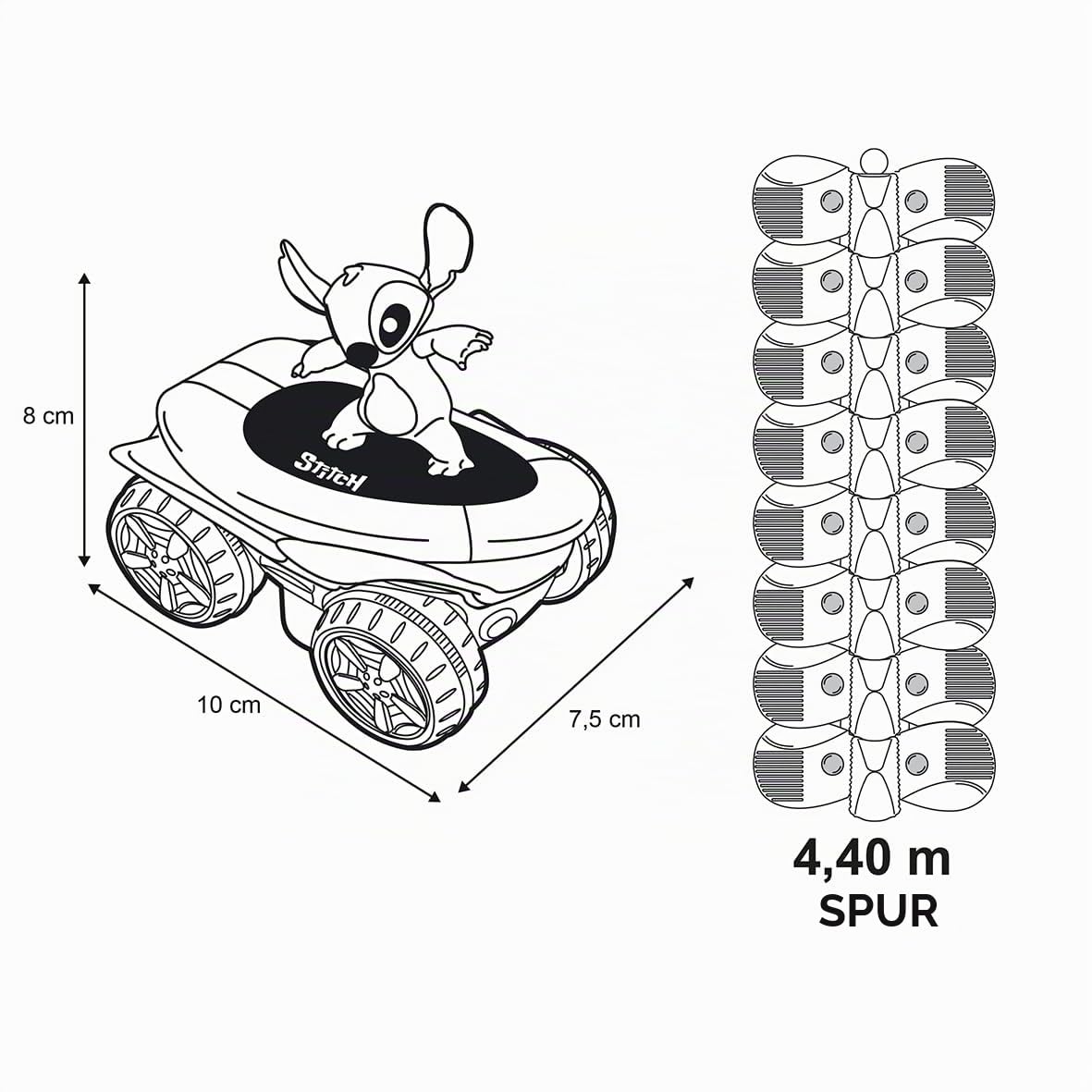 smoby-flextreme-stitch-rennbahn-set-4-4-m-ab-4-jahren image 7