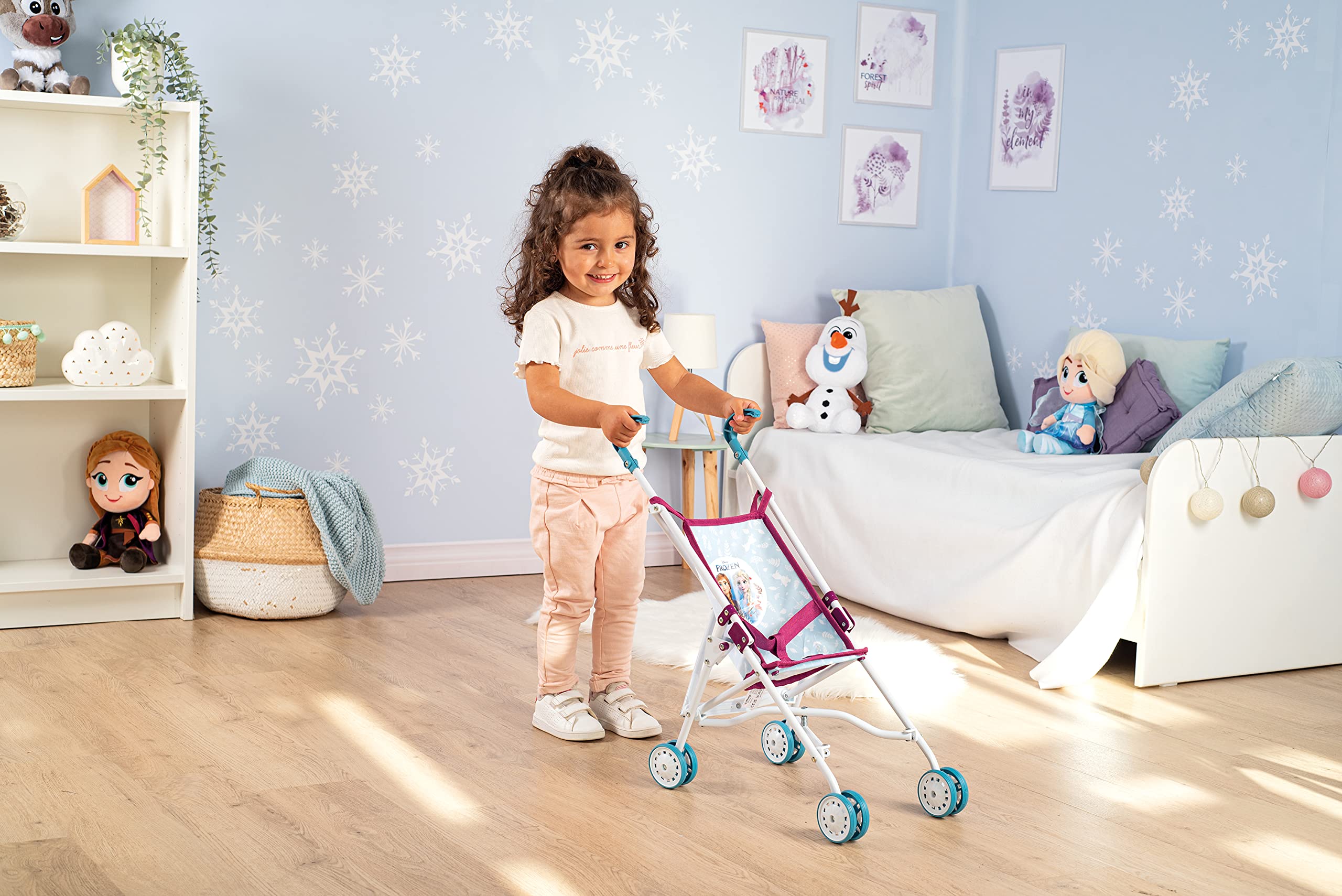 smoby-disney-frozen-puppenbuggy-klappbar-42-cm-ab-2-jahren image 2