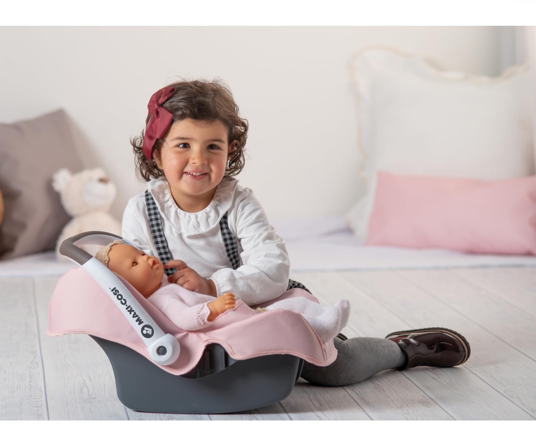 smoby-maxi-cosi-puppen-autositz-rosa-f-r-puppen-bis-42-cm image 3