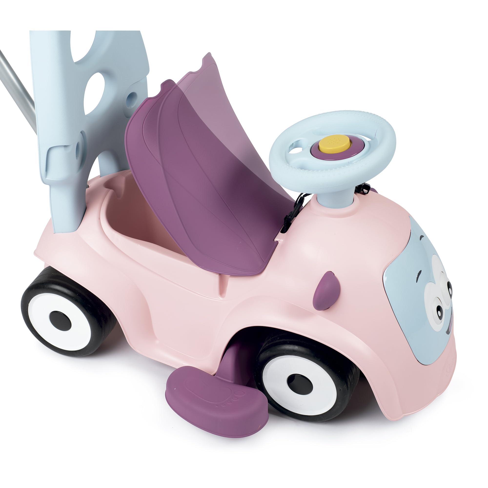 smoby-life-maestro-balade-rutscher-rosa-ab-6-monate-mit-schubstange image 3