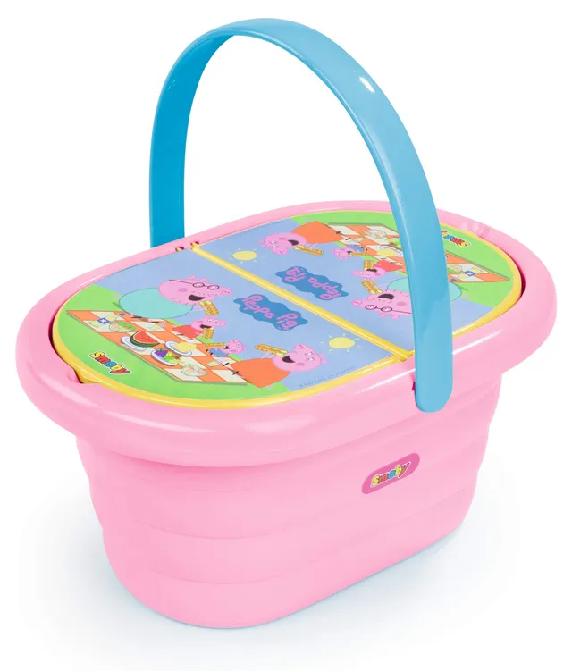 smoby-peppa-pig-picknick-korb-spielset-20-tlg-rosa-ab-3-jahren image 1
