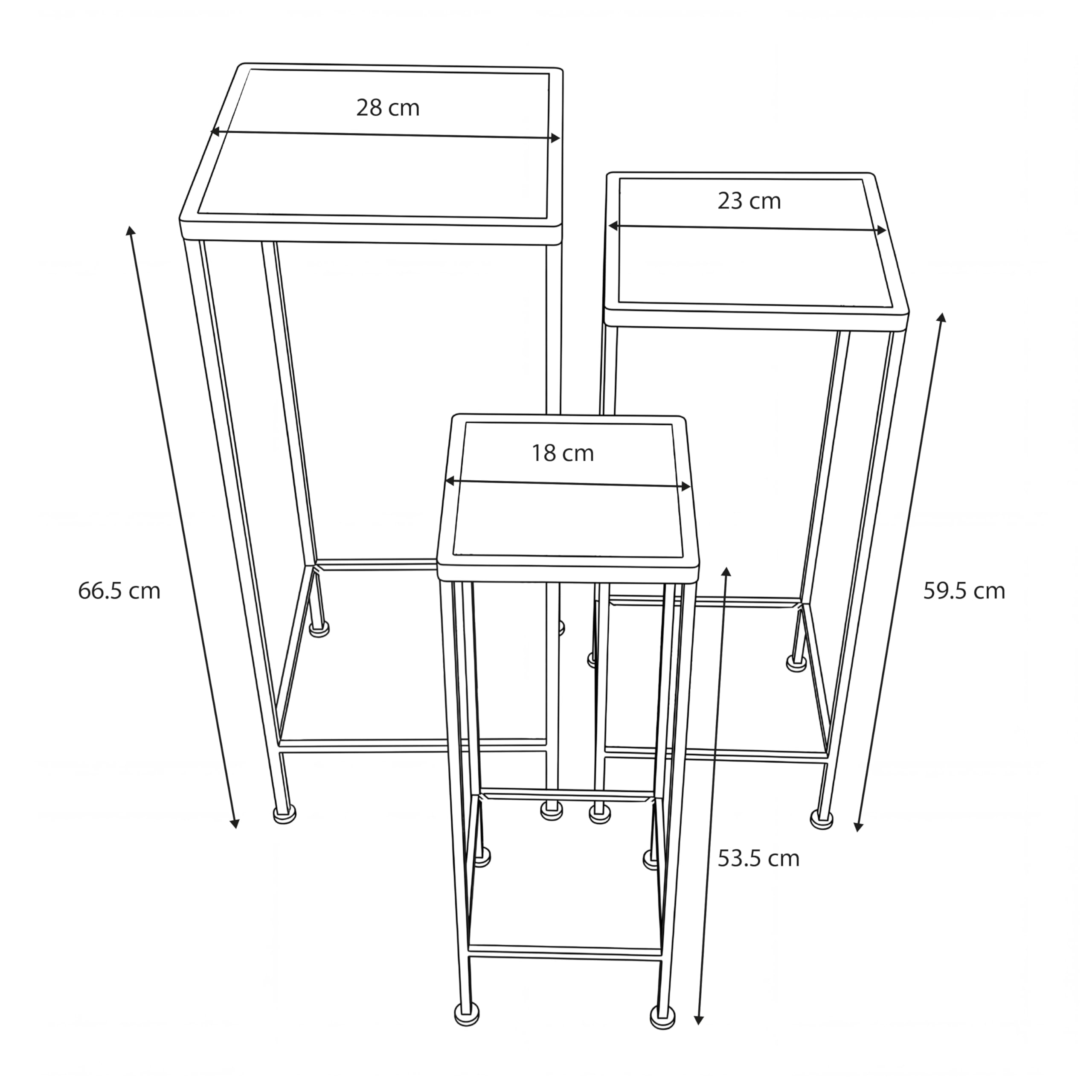 axi-eline-pflanztisch-mosaik-blau-set-3-teilig-quadratisch image 3