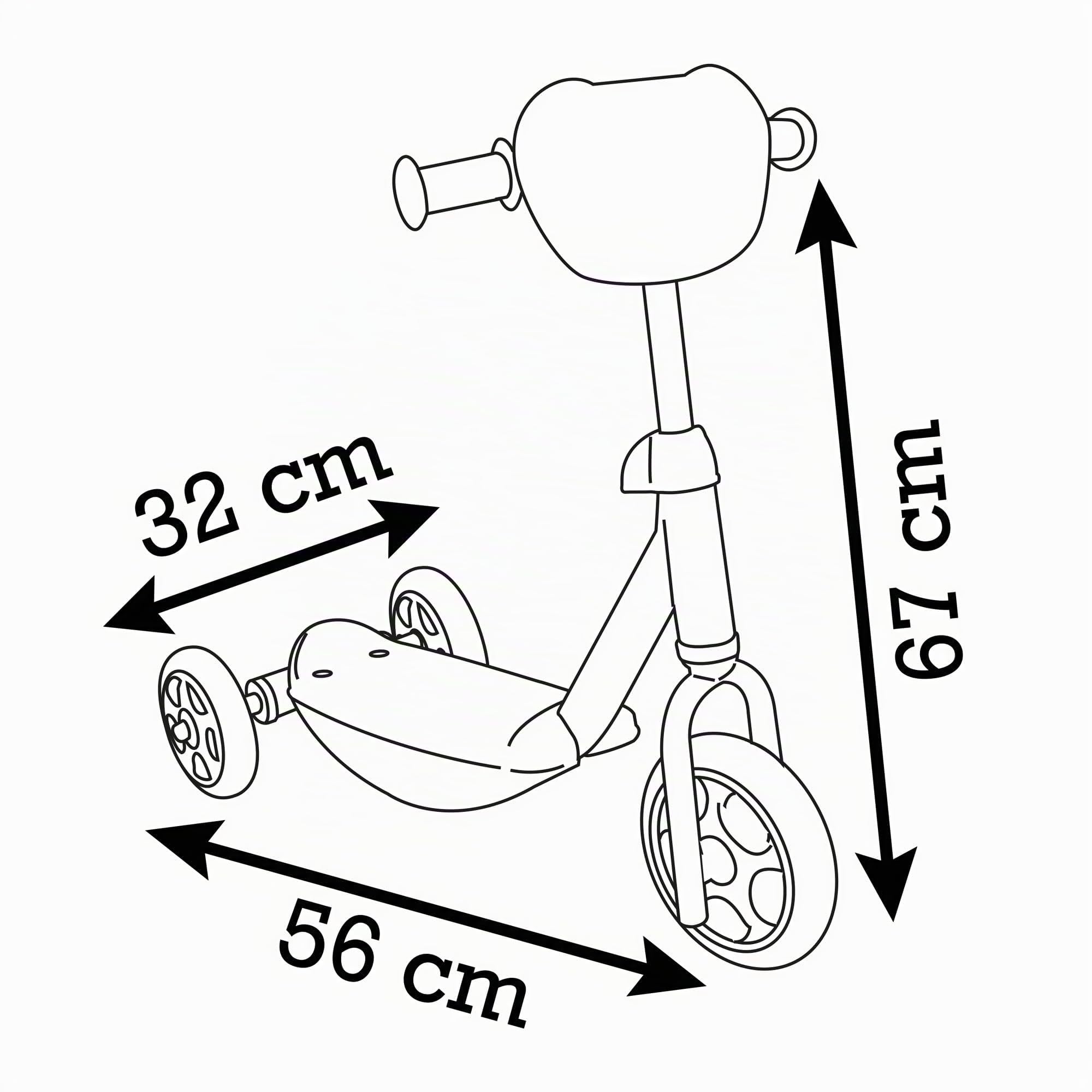 smoby-spidey-kinderroller-3-r-der-verstellbar-ab-3-jahren image 3