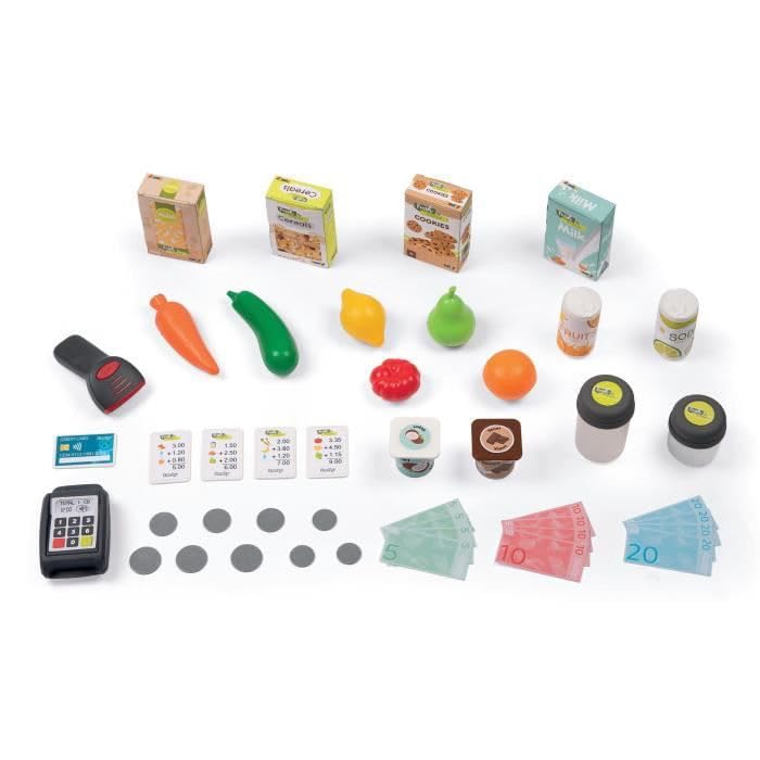 smoby-life-fresh-market-supermarkt-kaufmannsladen-mit-kasse image 7
