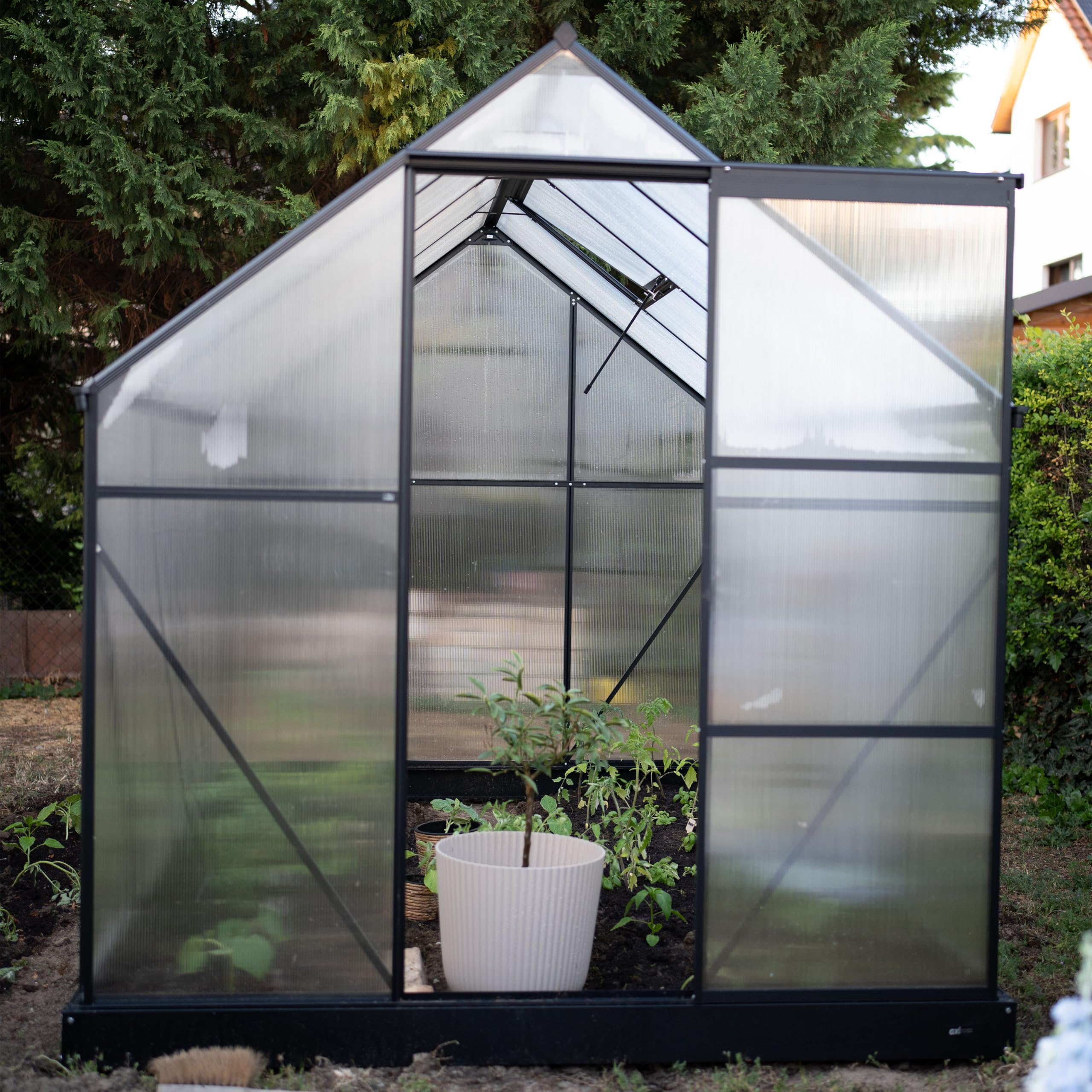 axi-simon-gew-chshaus-schwarz-310x190-cm-aluminium-polycarbonat image 3