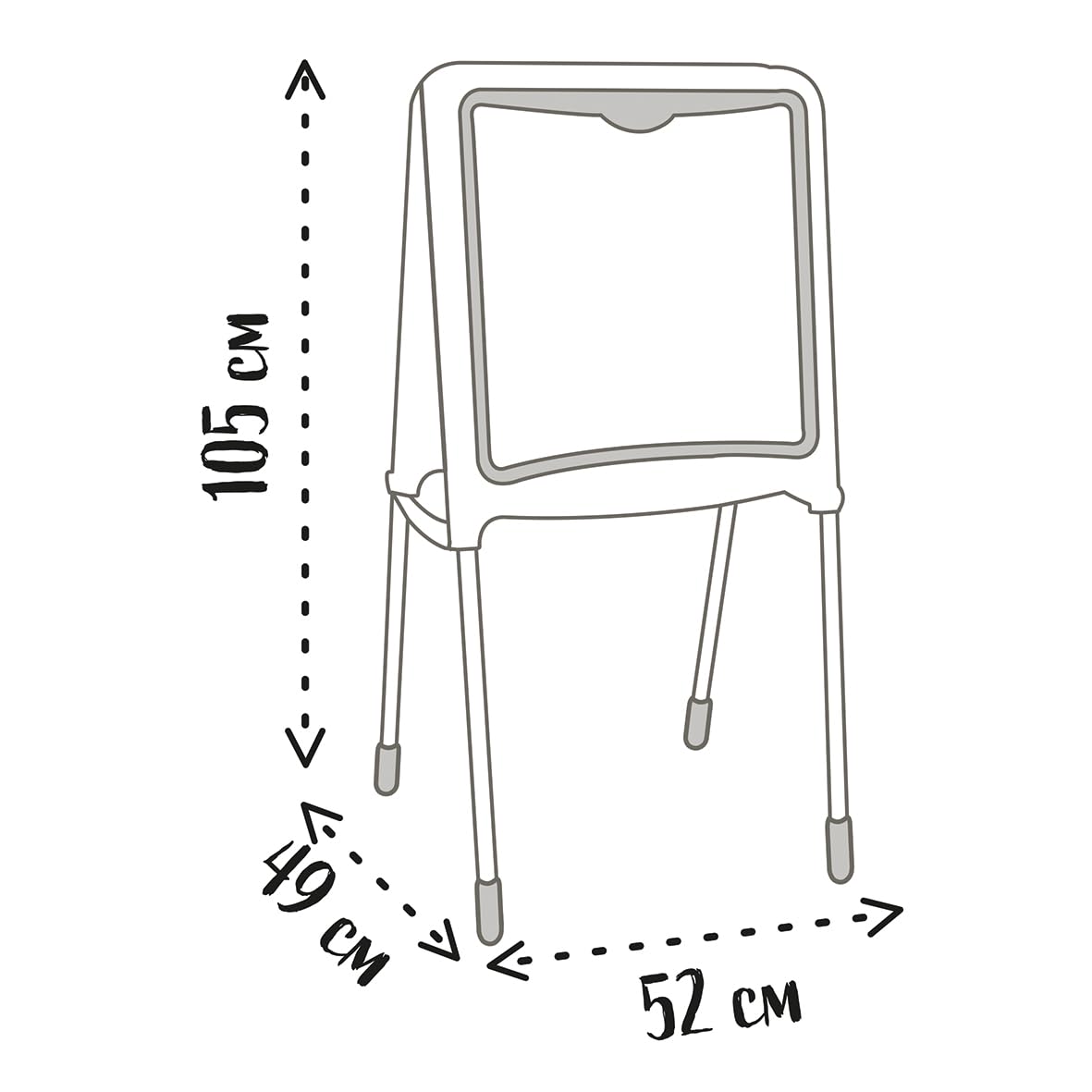 smoby-life-tubentafel-standtafel-doppelseitig-mit-80-teilen-ab-3-j image 6